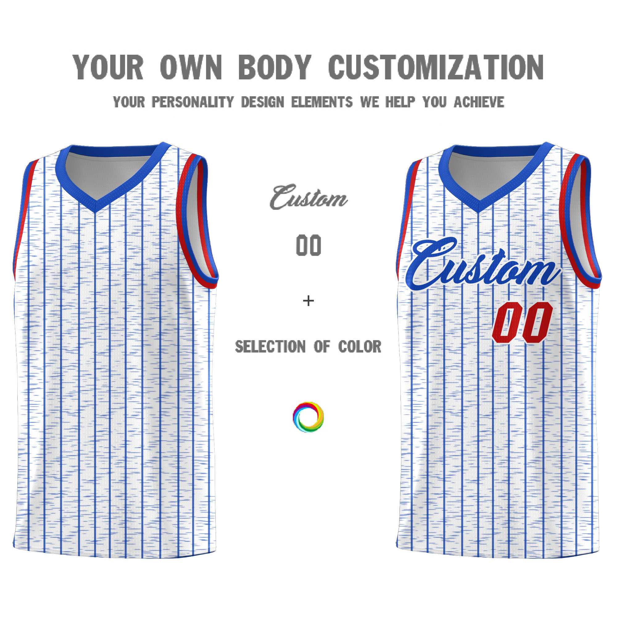 Custom White Custom Gray Pinstripe Retro Sets Uniform Basketball Jersey