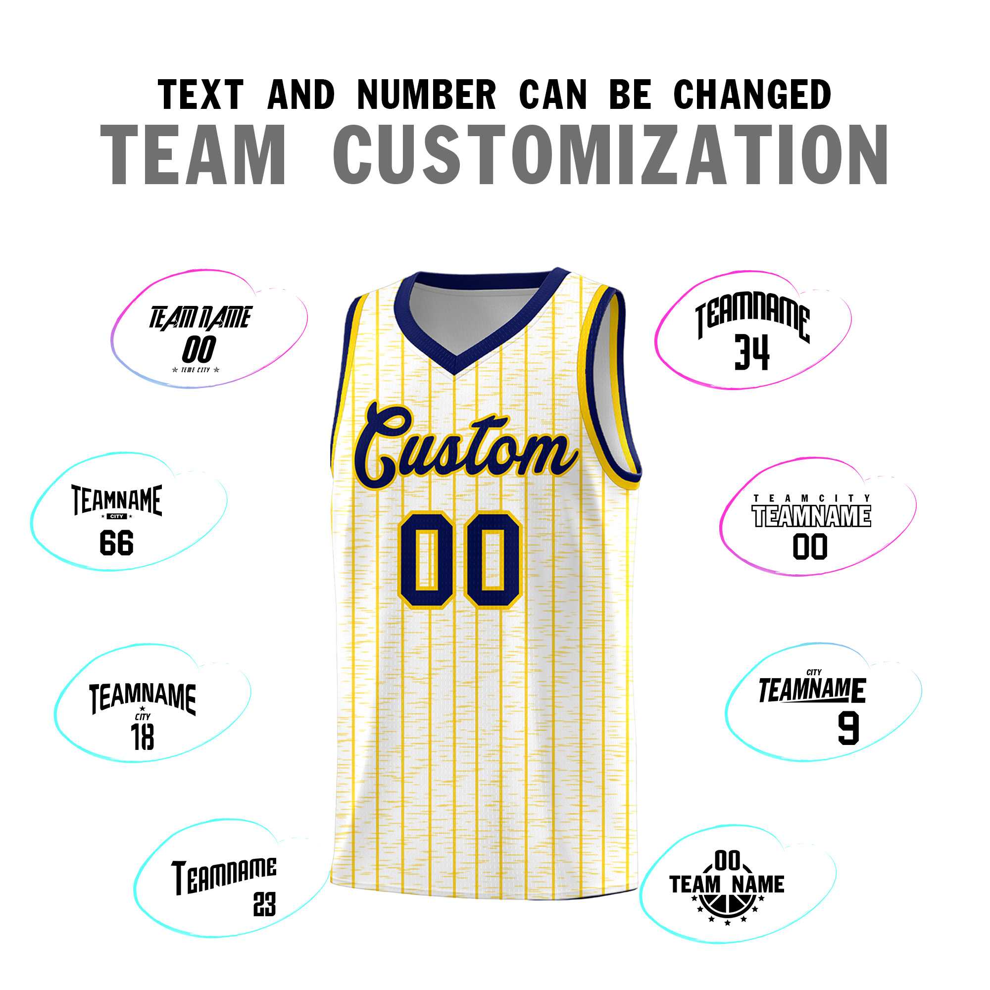 Custom White Custom Gray Pinstripe Retro Sets Uniform Basketball Jersey