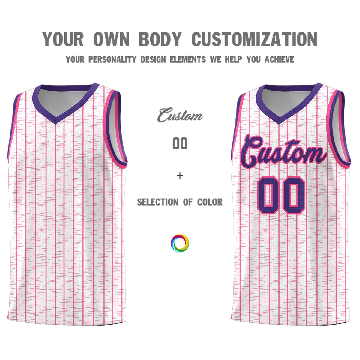 Custom White Custom Gray Pinstripe Retro Sets Uniform Basketball Jersey