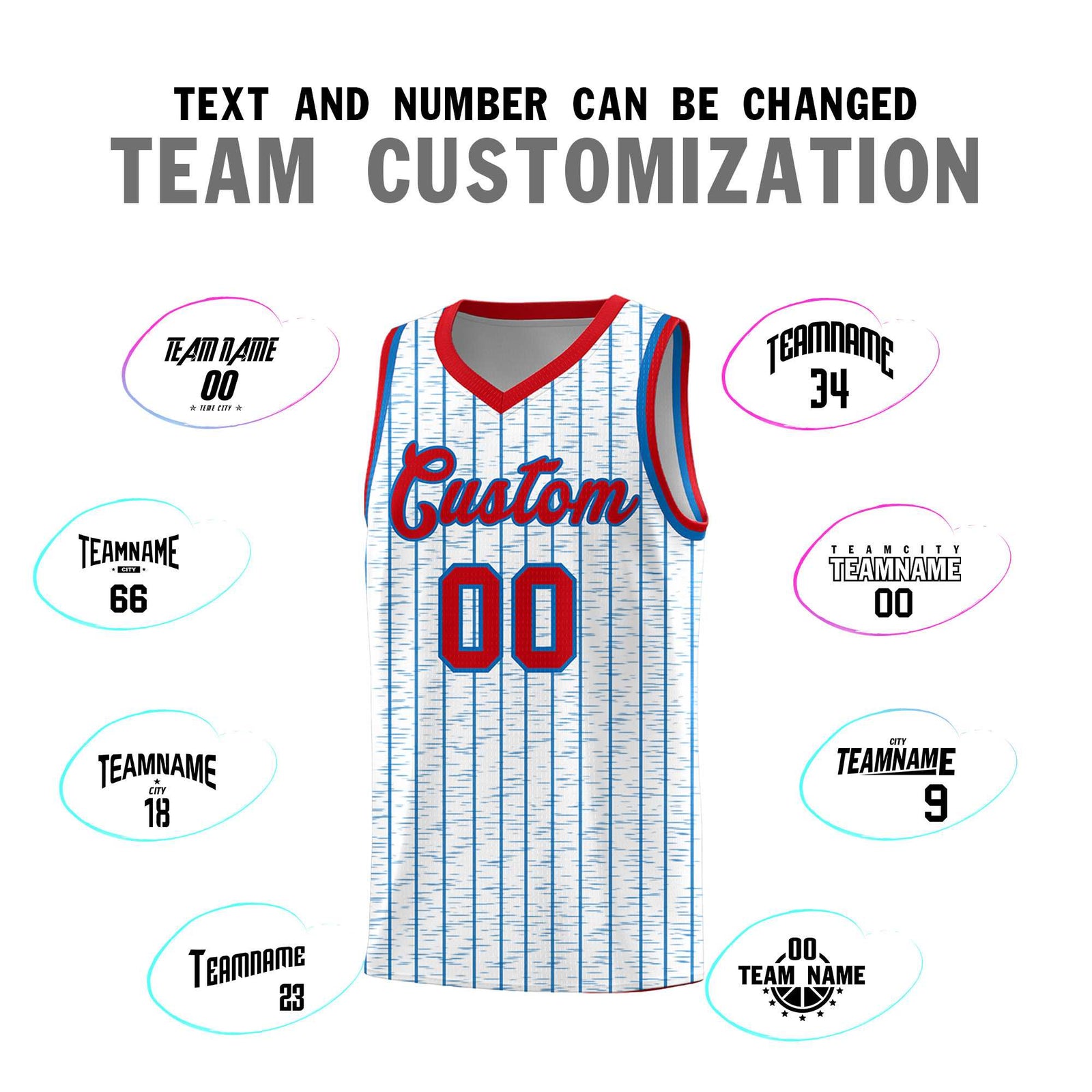 Custom White Custom Gray Pinstripe Retro Sets Uniform Basketball Jersey