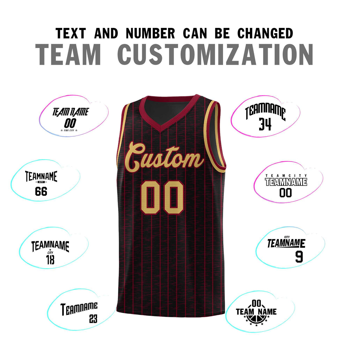 Custom Black Custom Gray Pinstripe Retro Sets Uniform Basketball Jersey