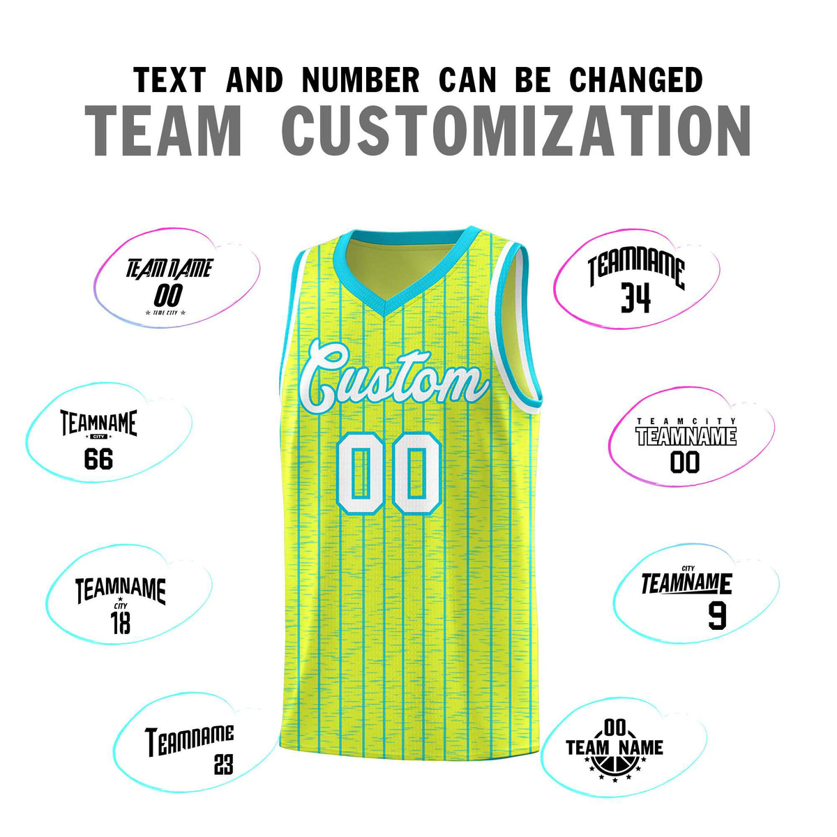 Custom Fluorescent Green Custom Gray Pinstripe Retro Sets Uniform Basketball Jersey
