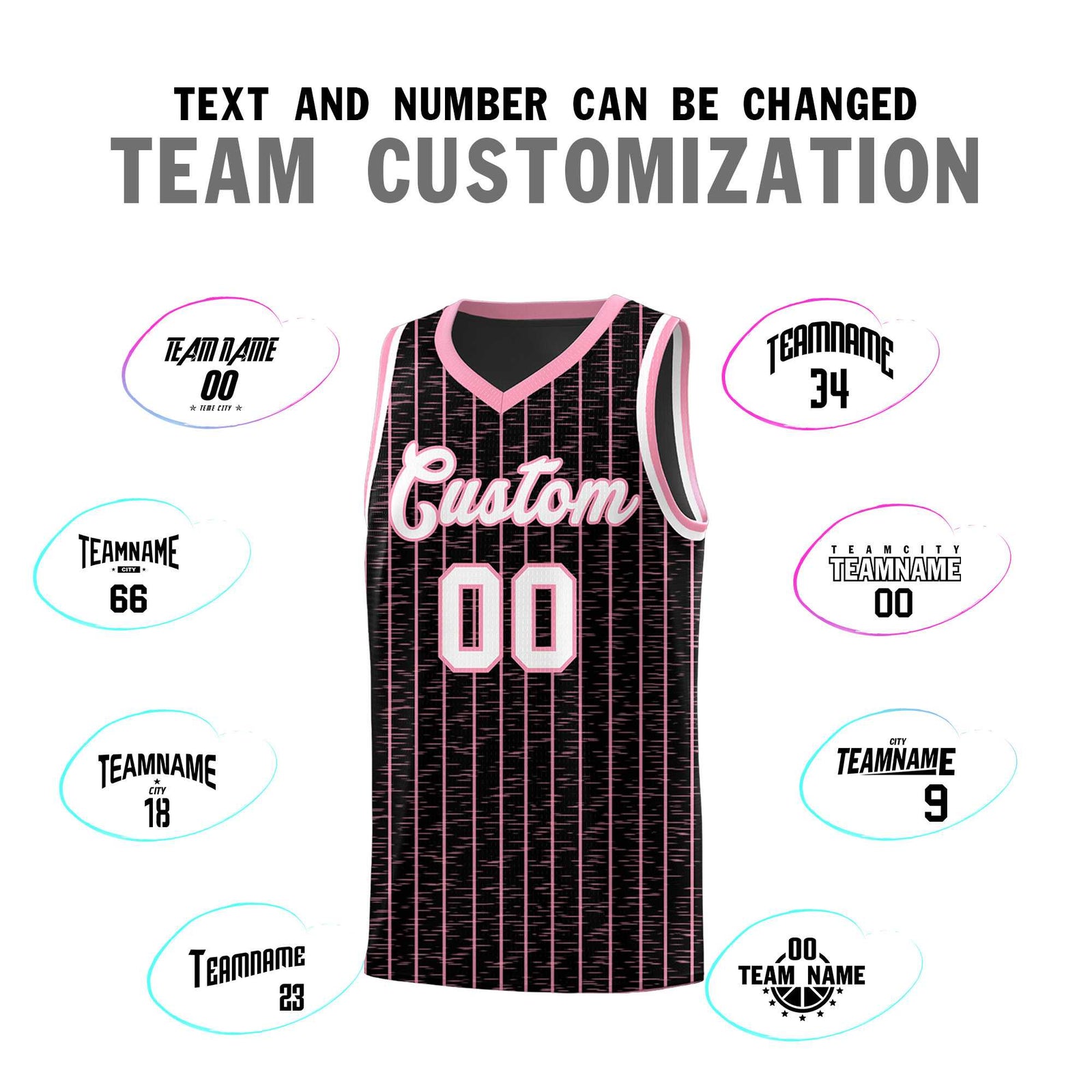 Custom Black Custom Gray Pinstripe Retro Sets Uniform Basketball Jersey