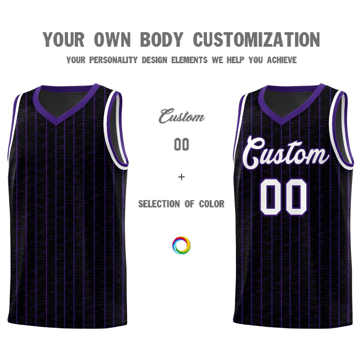 Custom Black Custom Gray Pinstripe Retro Sets Uniform Basketball Jersey