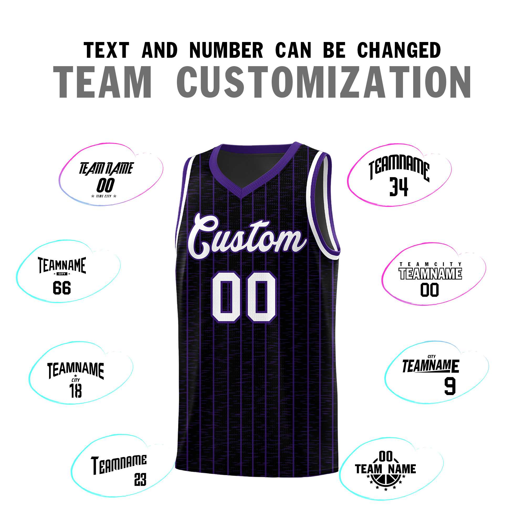 Custom Black Custom Gray Pinstripe Retro Sets Uniform Basketball Jersey