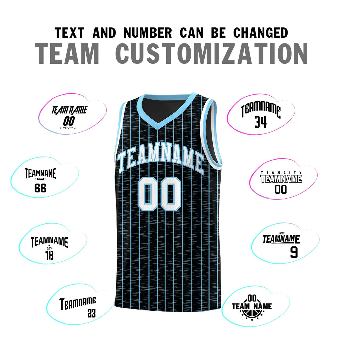 Custom Black Custom Gray Pinstripe Retro Sets Uniform Basketball Jersey