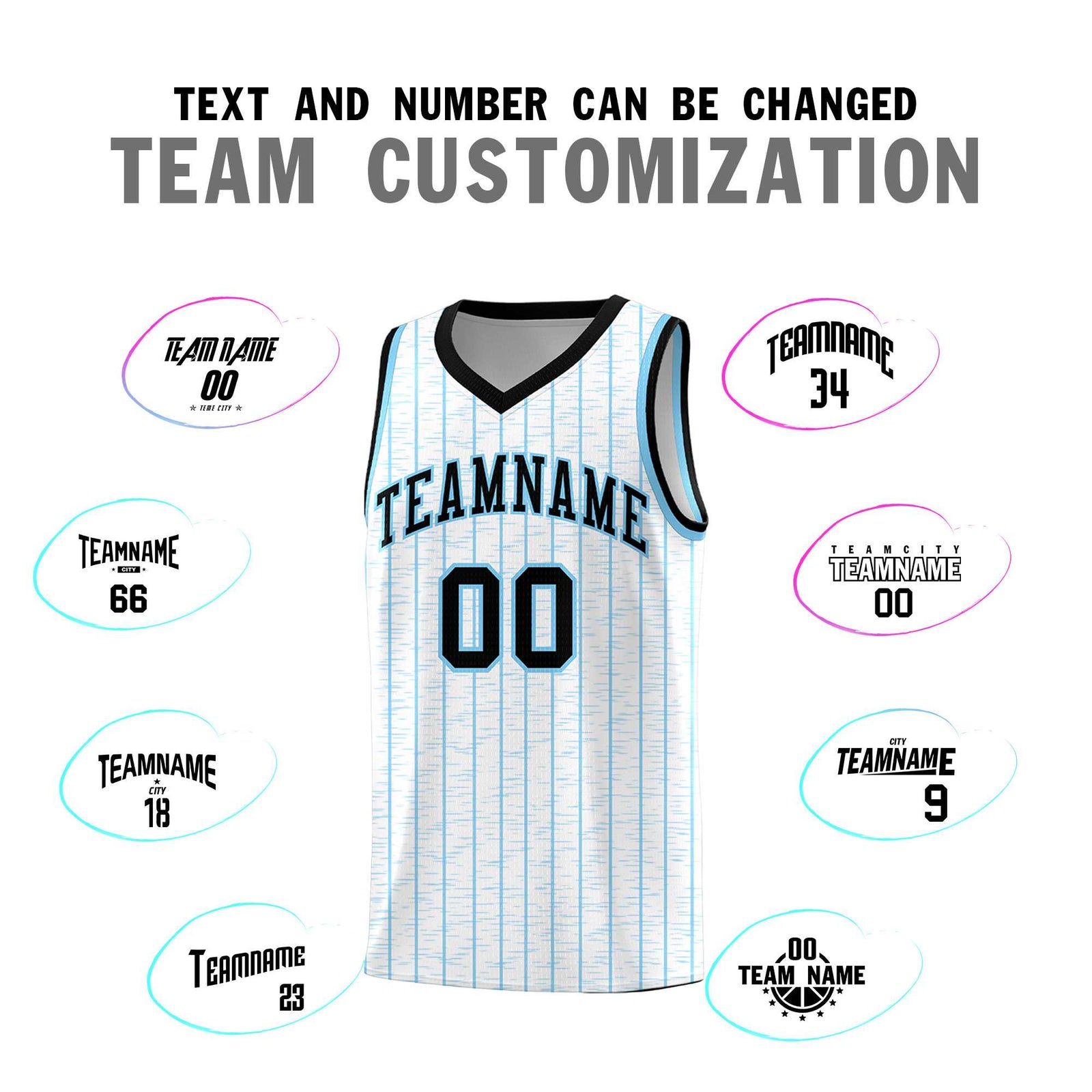 Custom White Custom Gray Pinstripe Retro Sets Uniform Basketball Jersey
