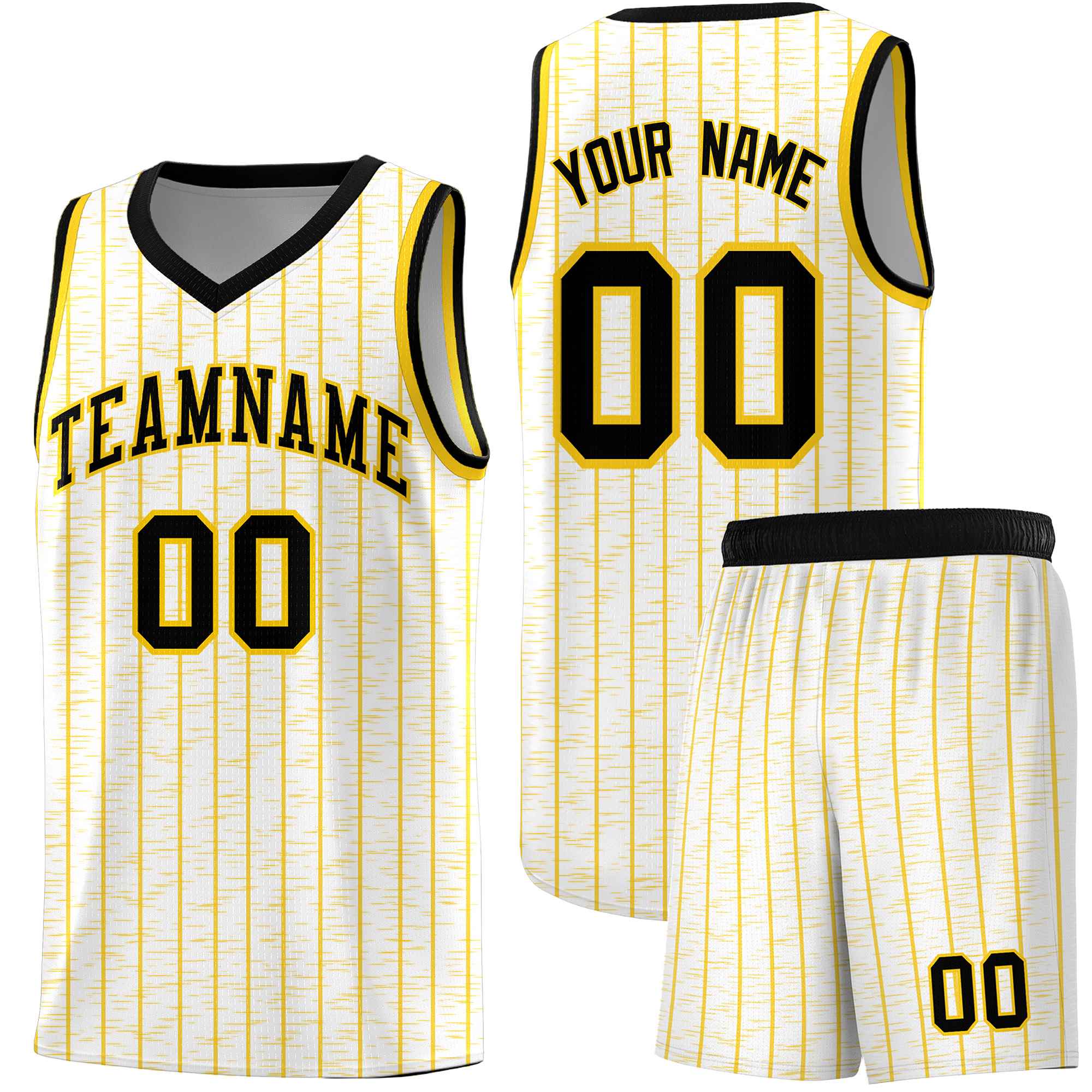 Custom White Custom Gray Pinstripe Retro Sets Uniform Basketball Jersey