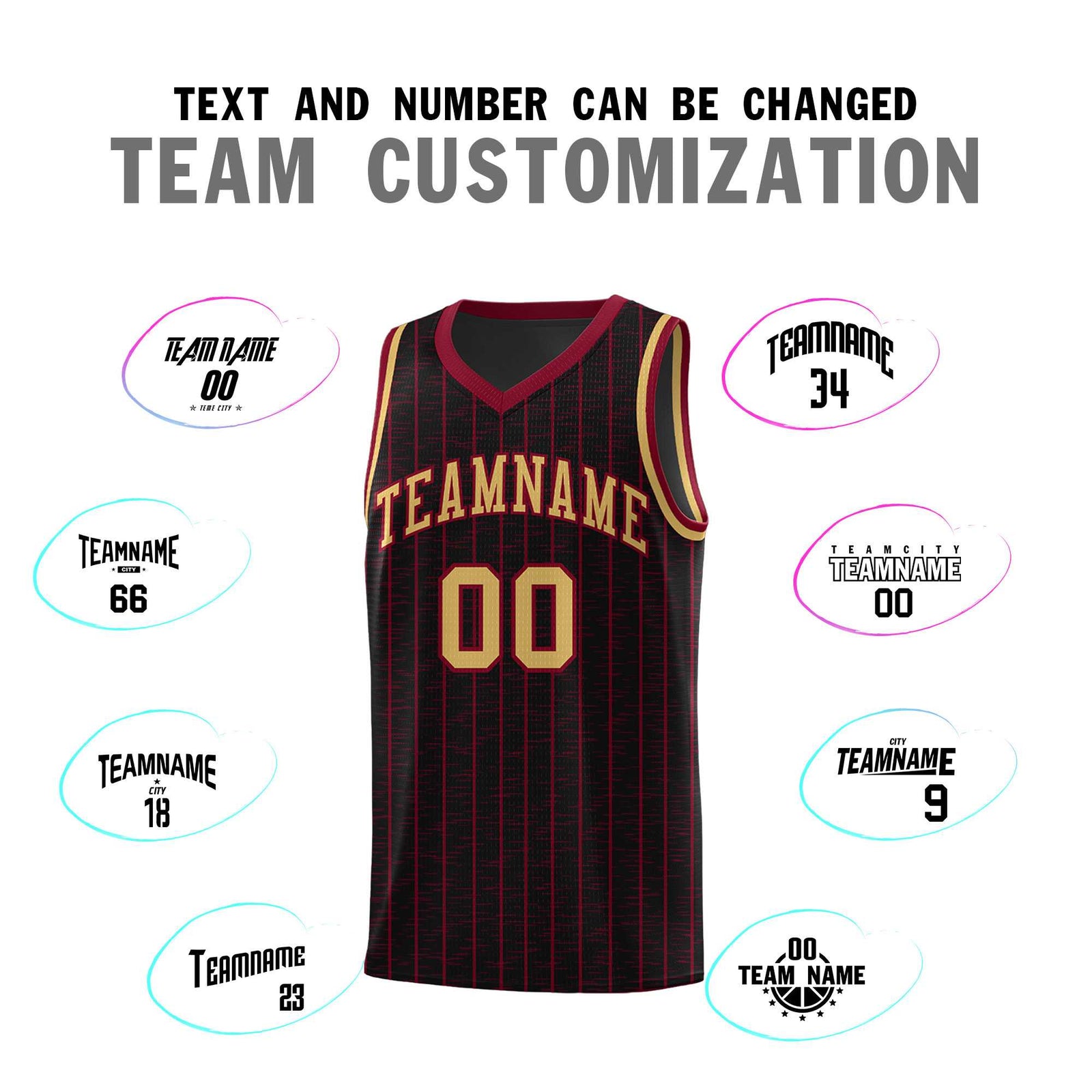 Custom Black Custom Gray Pinstripe Retro Sets Uniform Basketball Jersey
