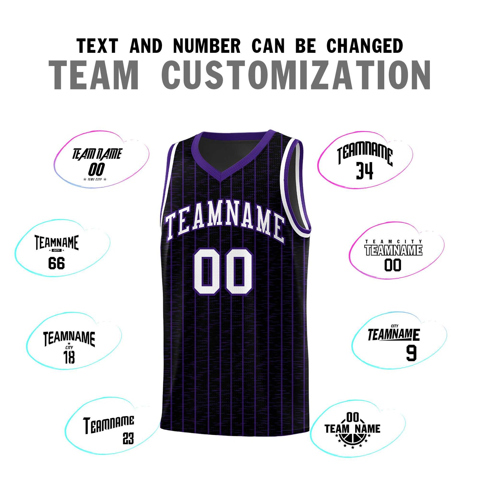 Custom Black Custom Gray Pinstripe Retro Sets Uniform Basketball Jersey