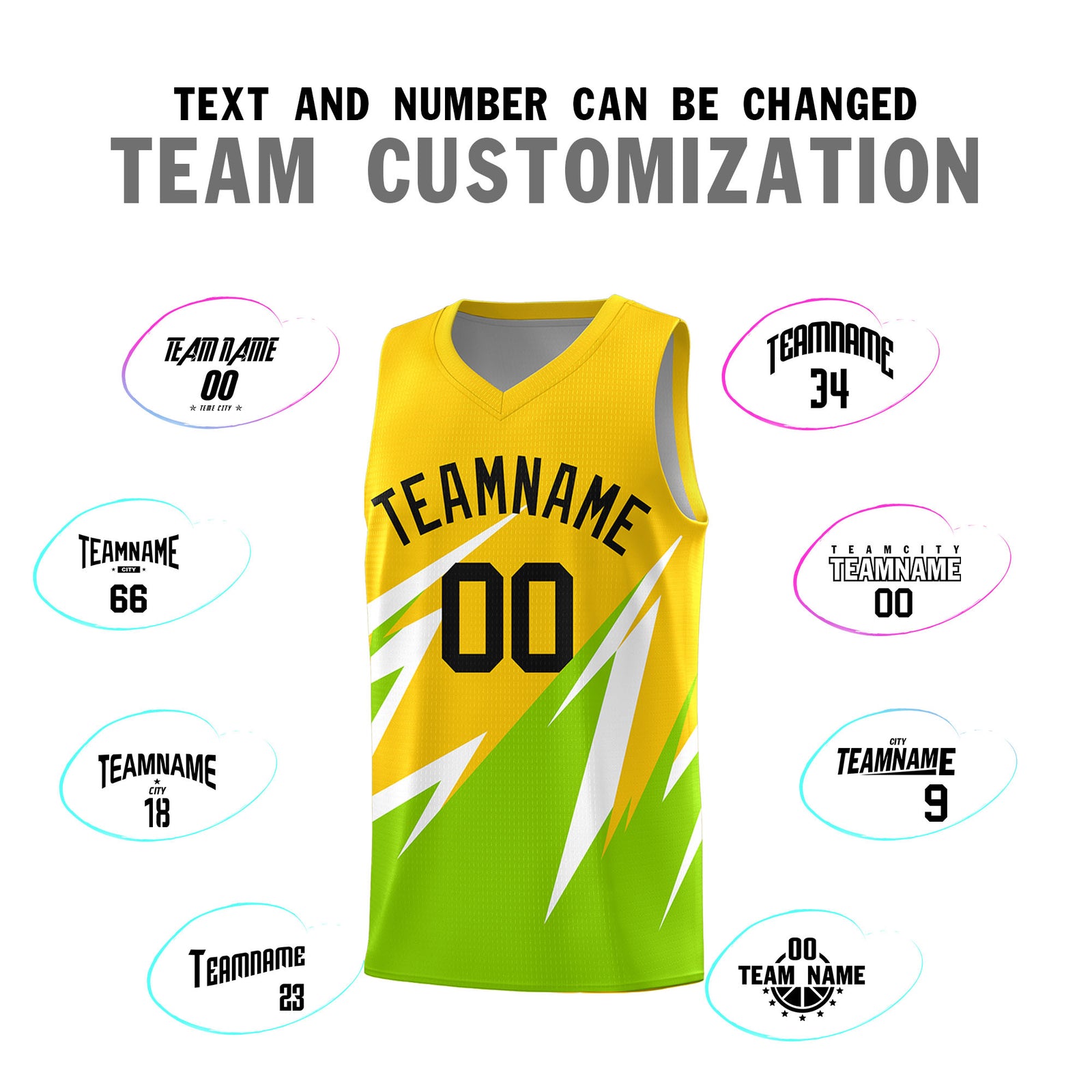Custom Gold Abstract Mountain Pattern Sports Uniform Basketball Jersey