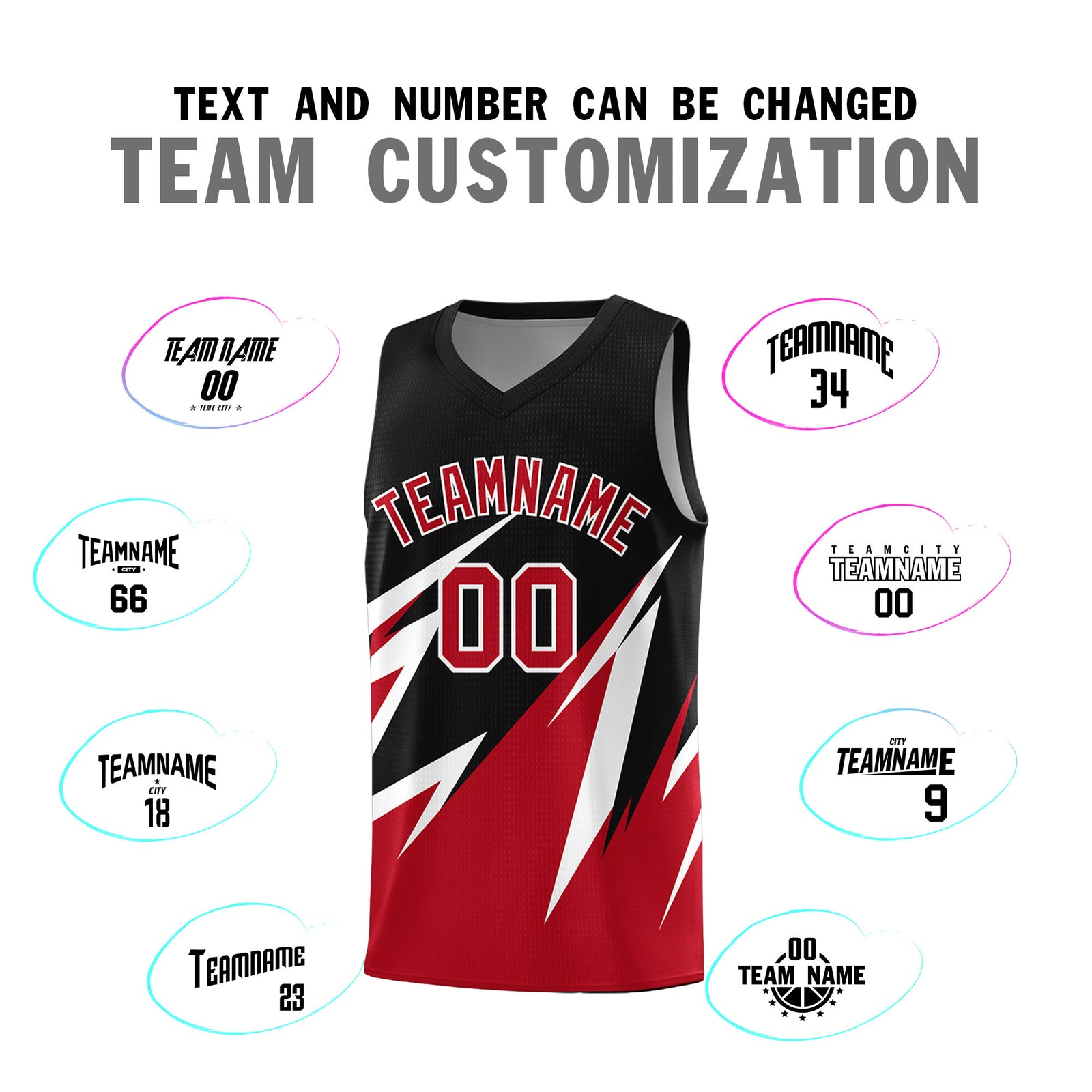 Custom Black Abstract Mountain Pattern Sports Uniform Basketball Jersey
