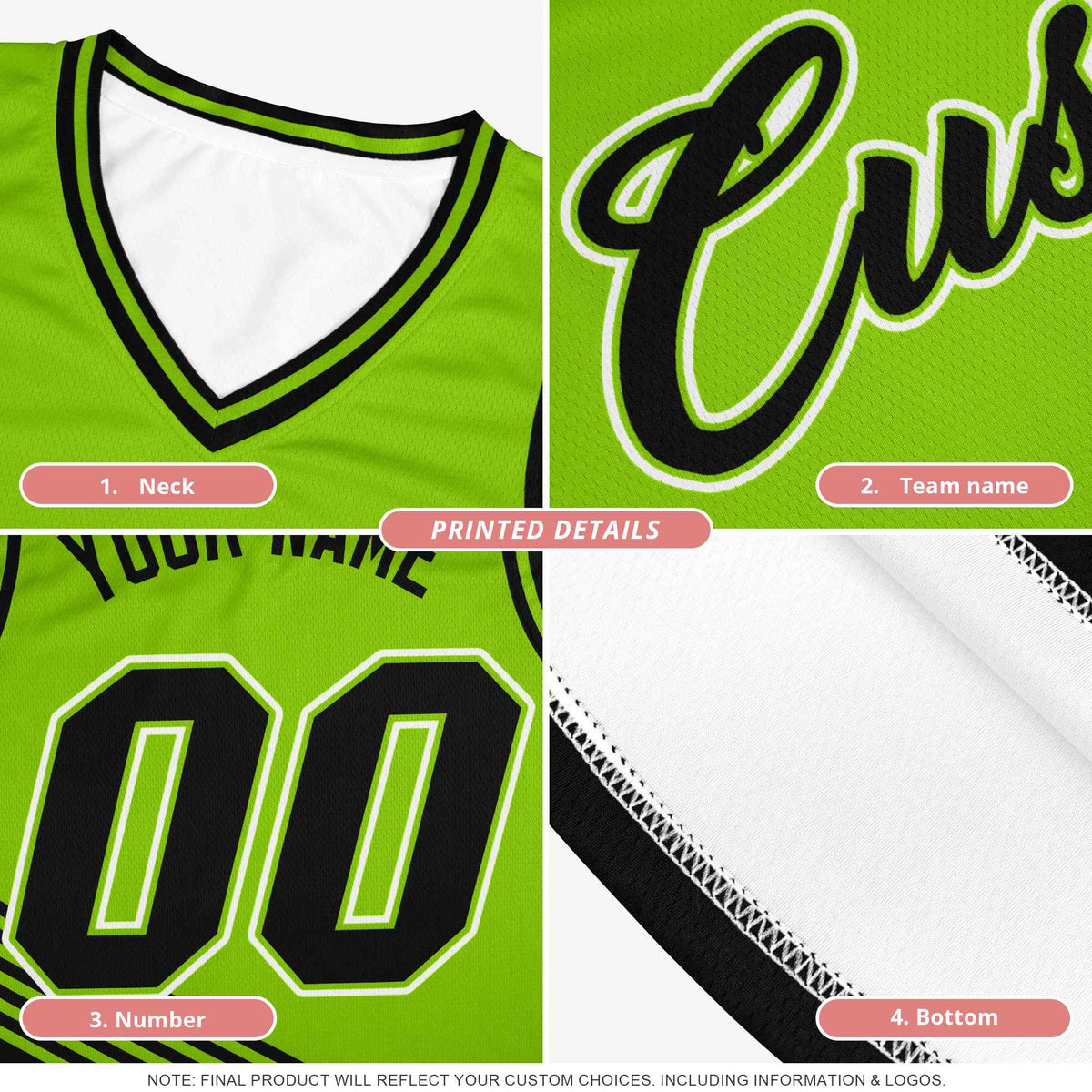 Custom Youth Basketball Jersey Light Blue Gray Puzzle Pattern Add Name, Number &amp; Team Logo