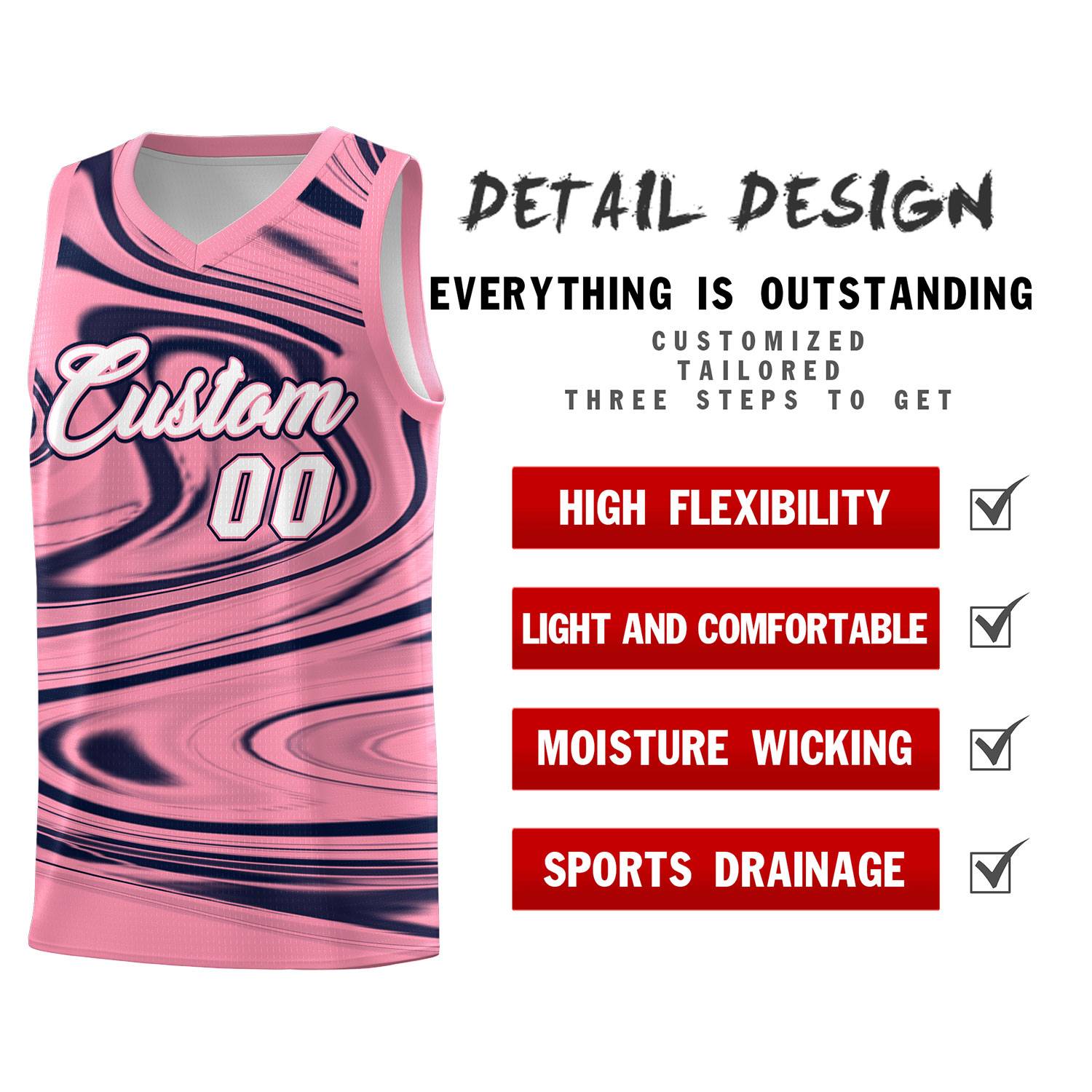 Custom Bright Green Navy Graffiti Pattern Fluids Style Sports Uniform Basketball Jersey Sets