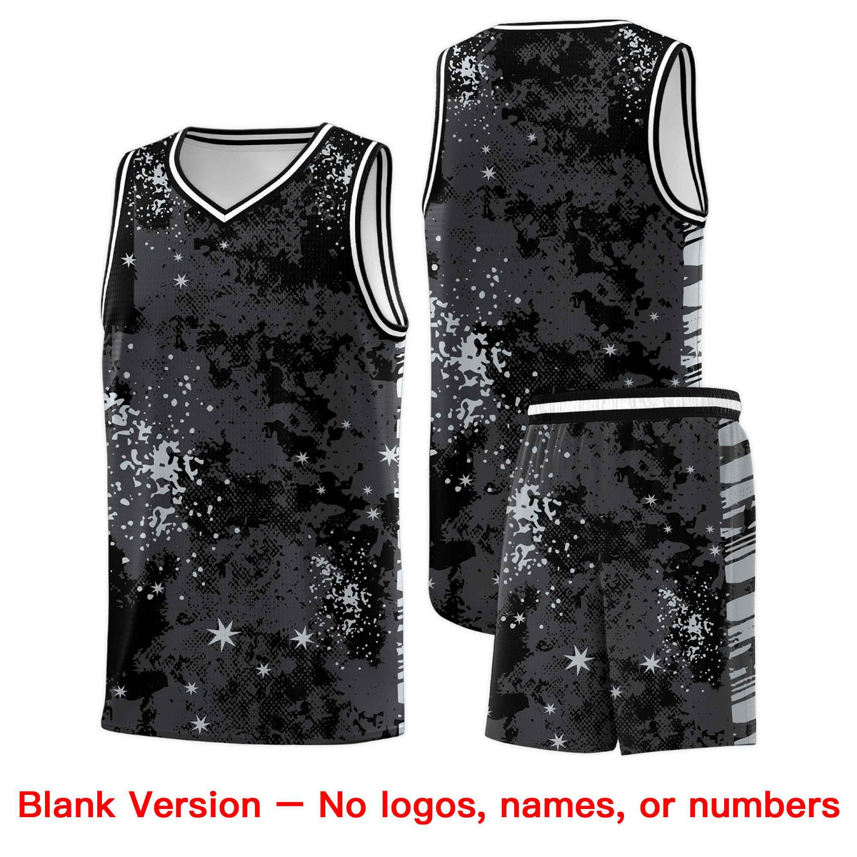 Custom Aqua Black Vice Burst Galactic Graffiti Drapable Basketball Jersey