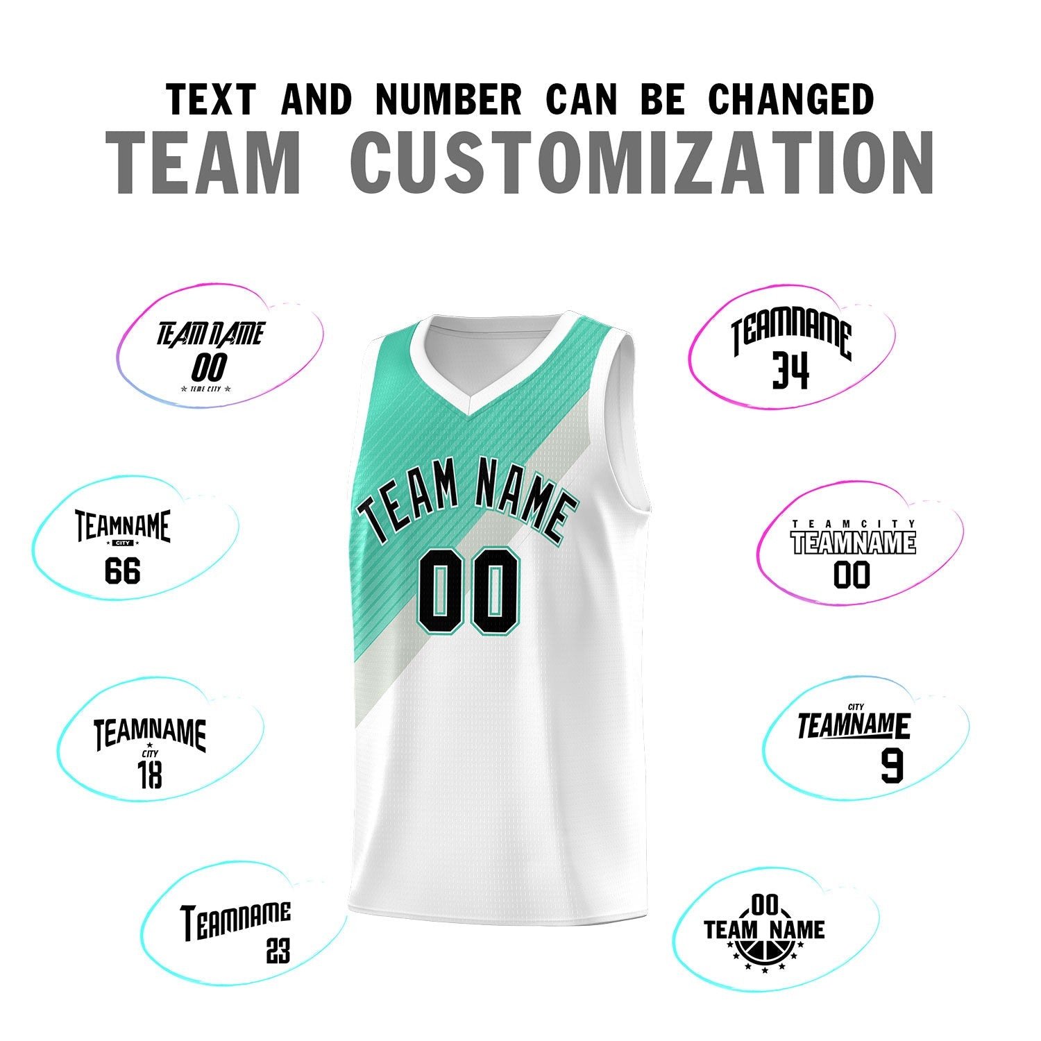 Custom White Bright Green Gray Diagonal Stripes Color Block Sets Basketball Jersey | For Men,Perfect for Teams,Perfect for Coaches,Sublimation Printed,For Kid,For Youth | KXKSHOP