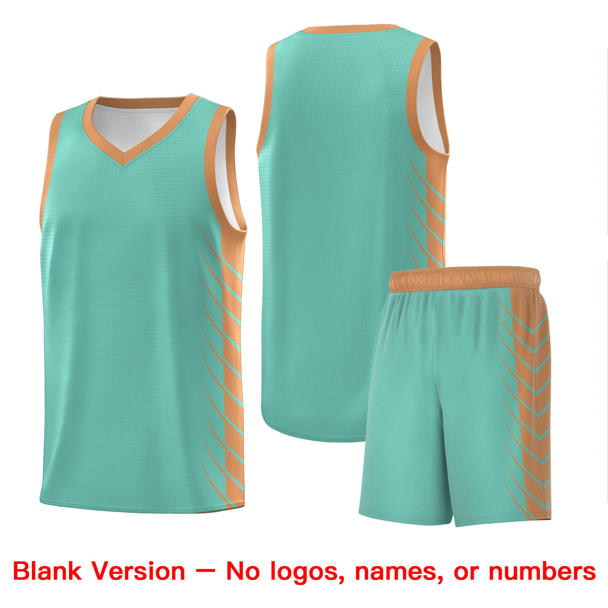 Custom Bright Green Buckskin Brown Personalized Side Symmetrical Line Pattern Sports Uniform Basketball Jersey| KXKSHOP