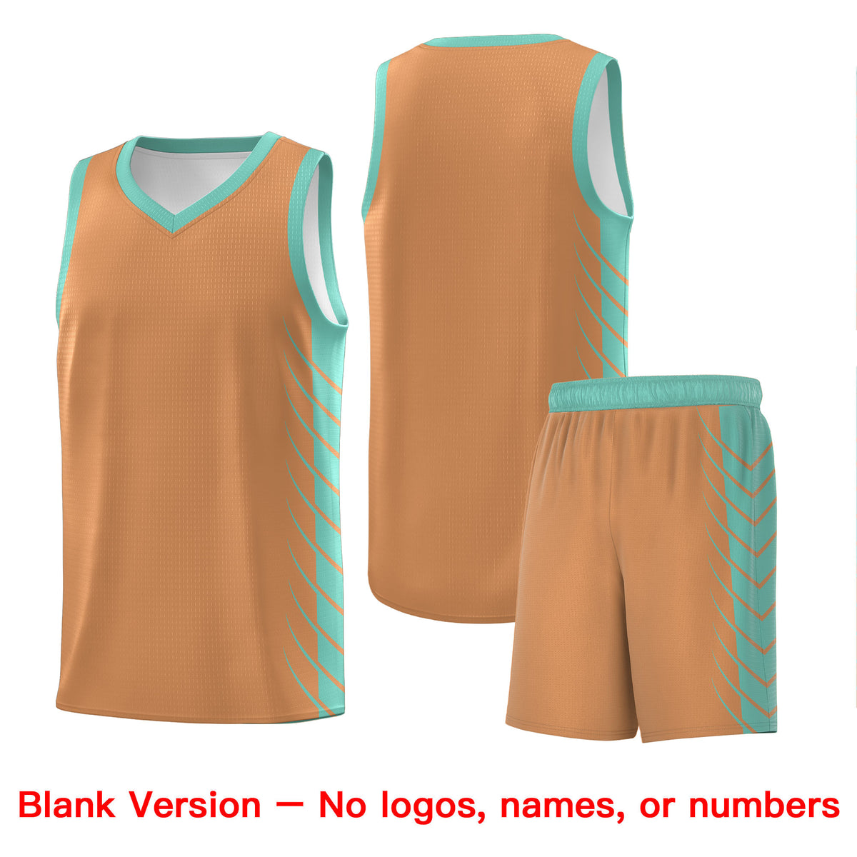 Custom Buckskin Brown Bright Green Personalized Side Symmetrical Line Pattern Sports Uniform Basketball Jersey