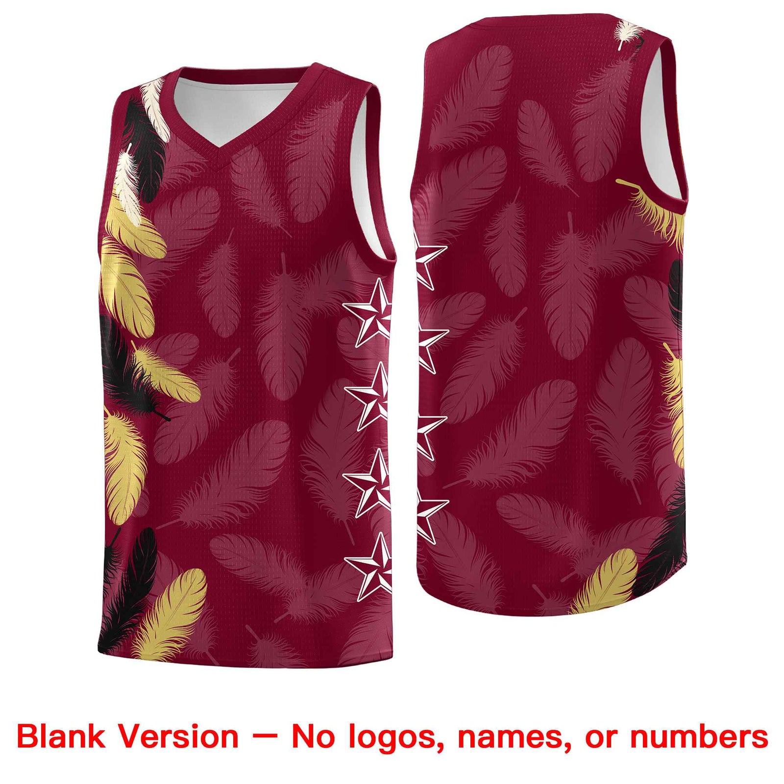 Custom Youth Basketball Jersey Navy White Feather Series Sports Uniform