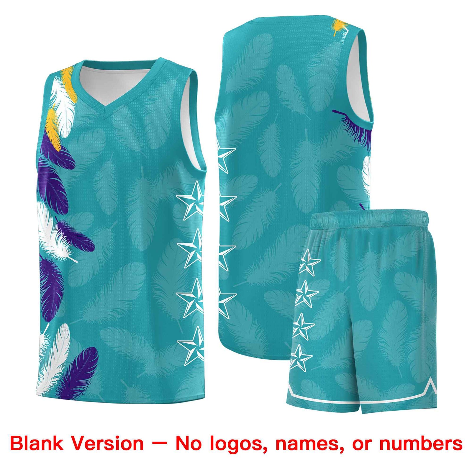 Custom Youth Basketball Jersey Navy White Feather Series Sports Uniform