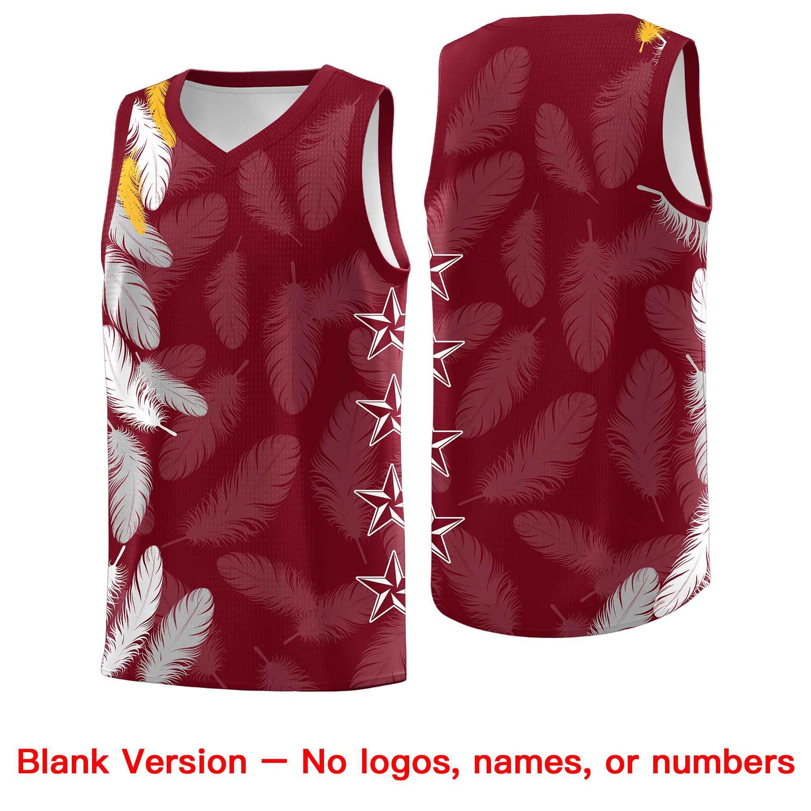 Custom Youth Basketball Jersey Navy White Feather Series Sports Uniform