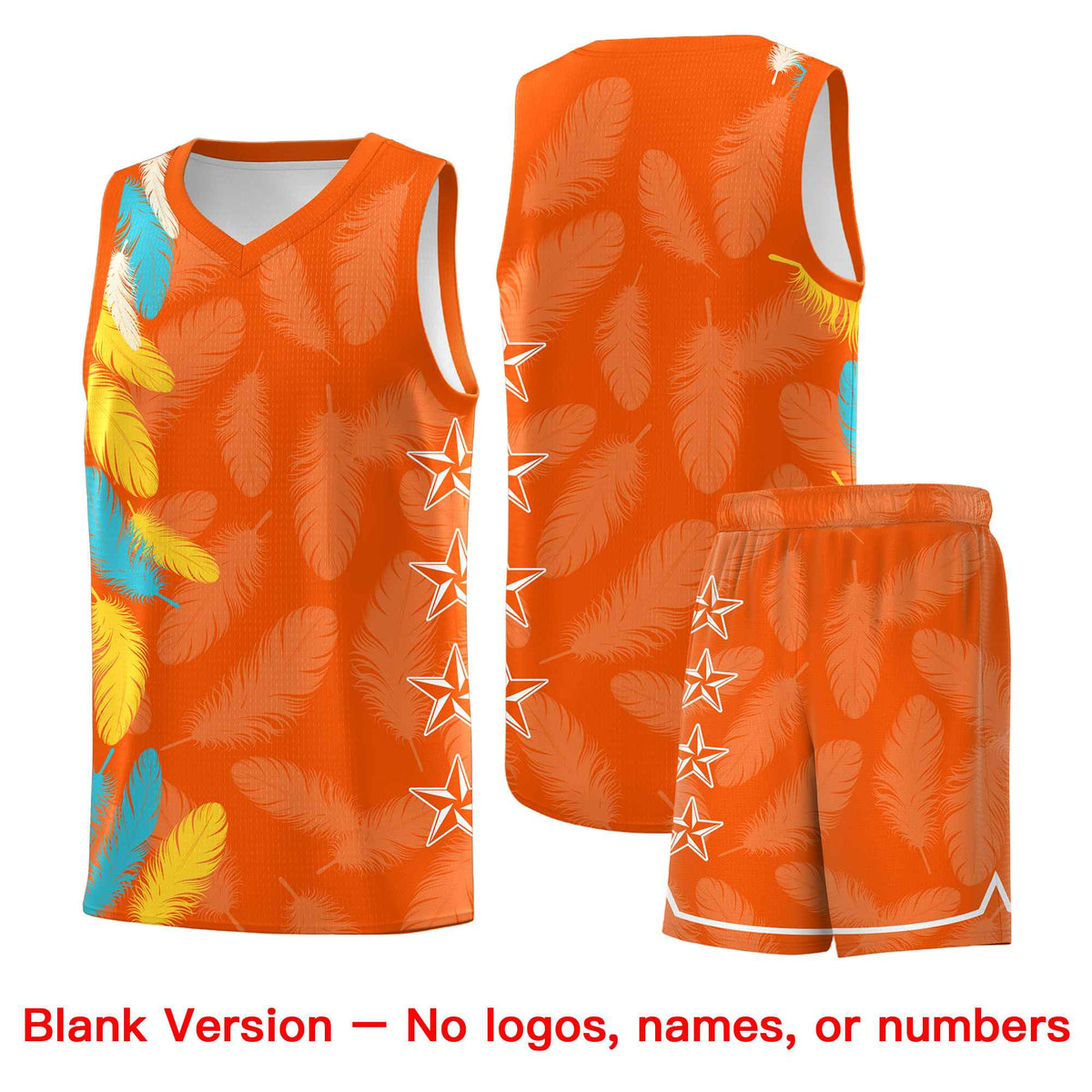 Custom Youth Basketball Jersey Navy White Feather Series Sports Uniform