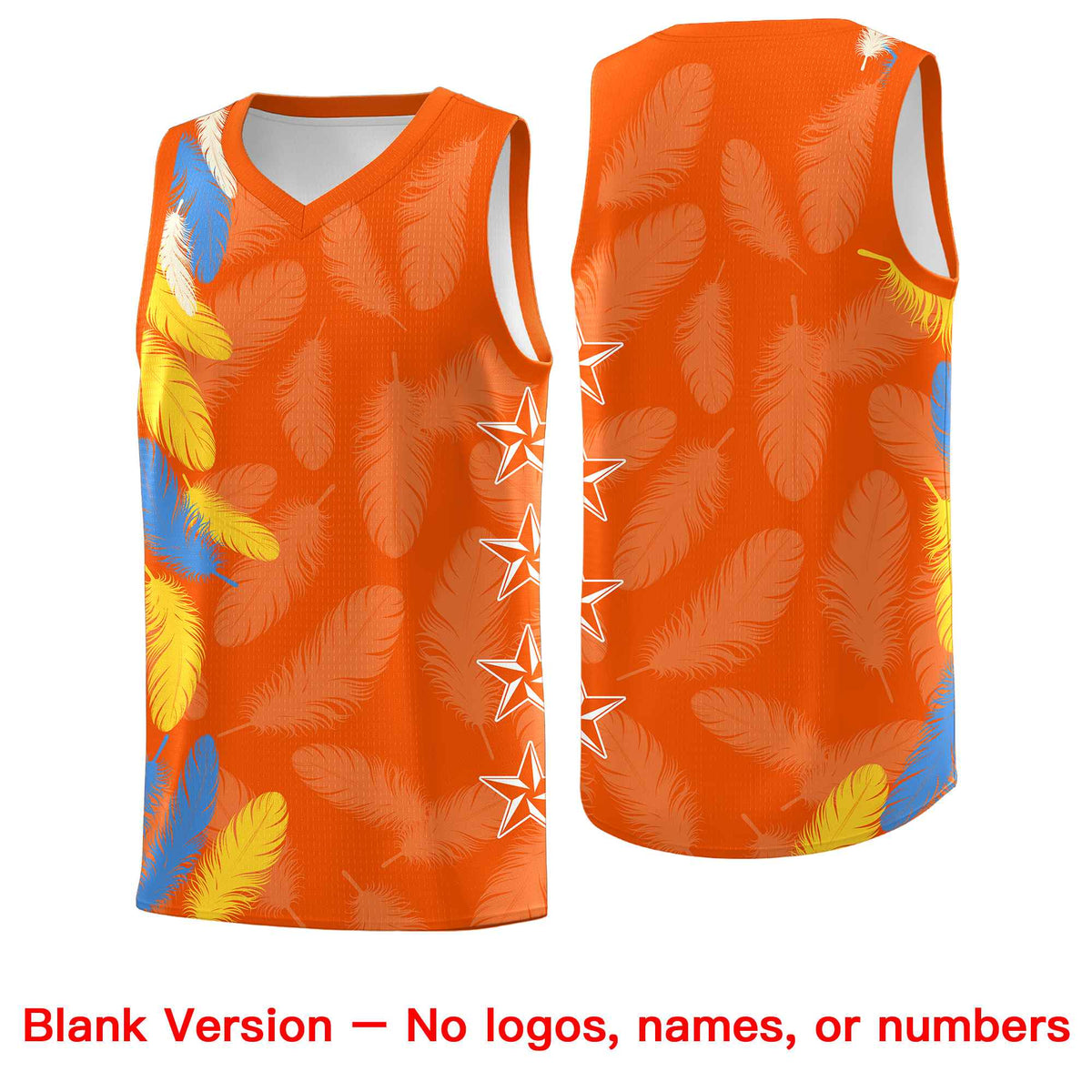 Custom Youth Basketball Jersey Navy White Feather Series Sports Uniform