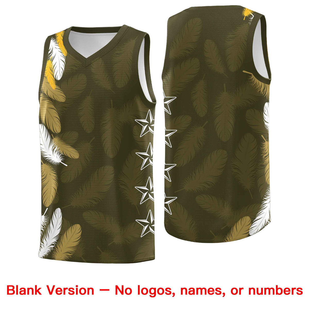 Custom Youth Basketball Jersey Navy White Feather Series Sports Uniform