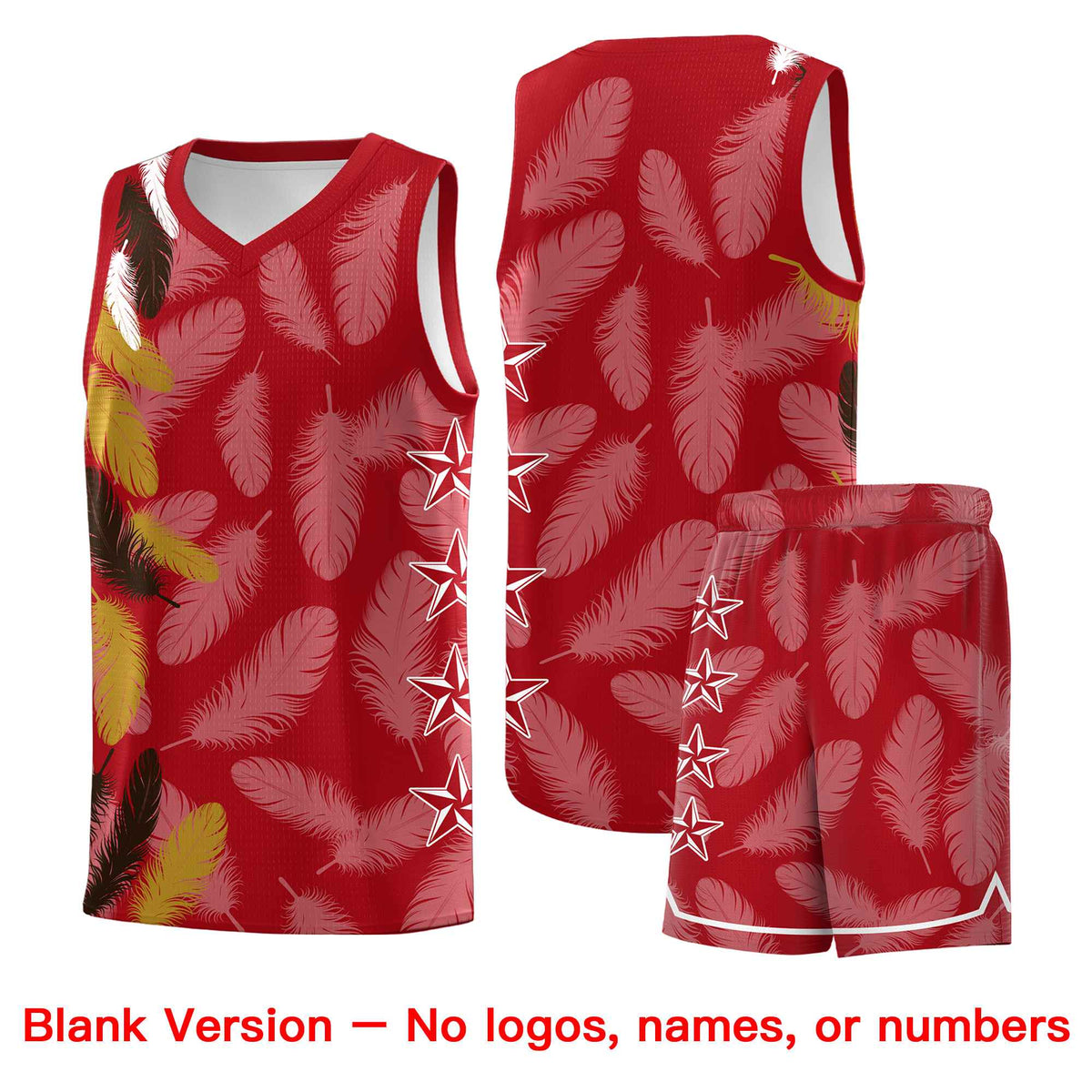 Custom Youth Basketball Jersey Navy White Feather Series Sports Uniform