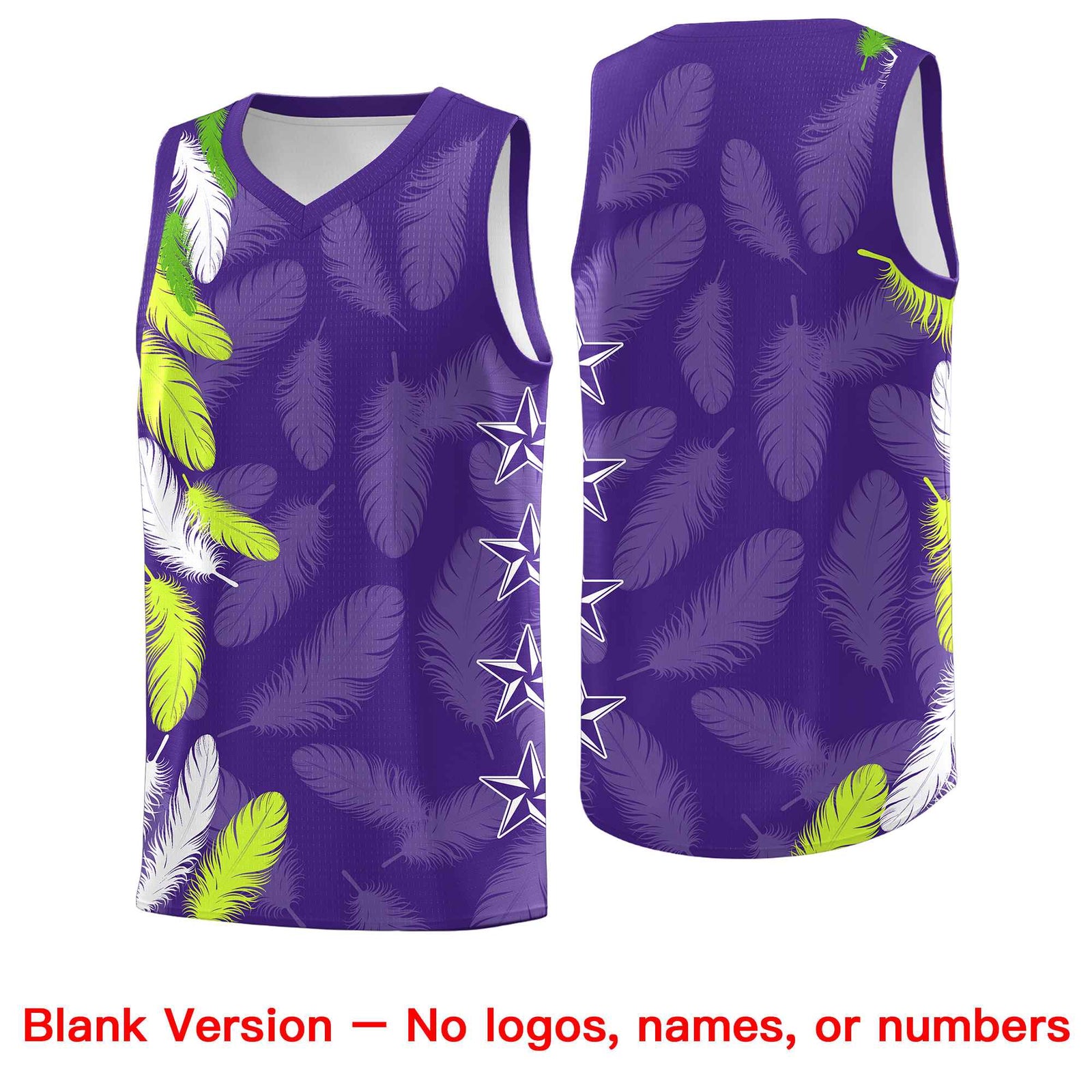 Custom Youth Basketball Jersey Navy White Feather Series Sports Uniform