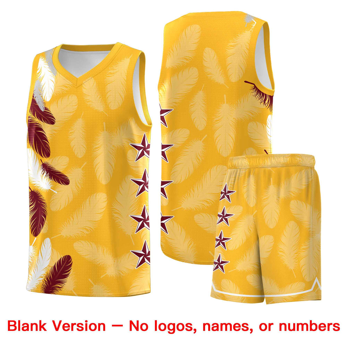 Custom Youth Basketball Jersey Navy White Feather Series Sports Uniform