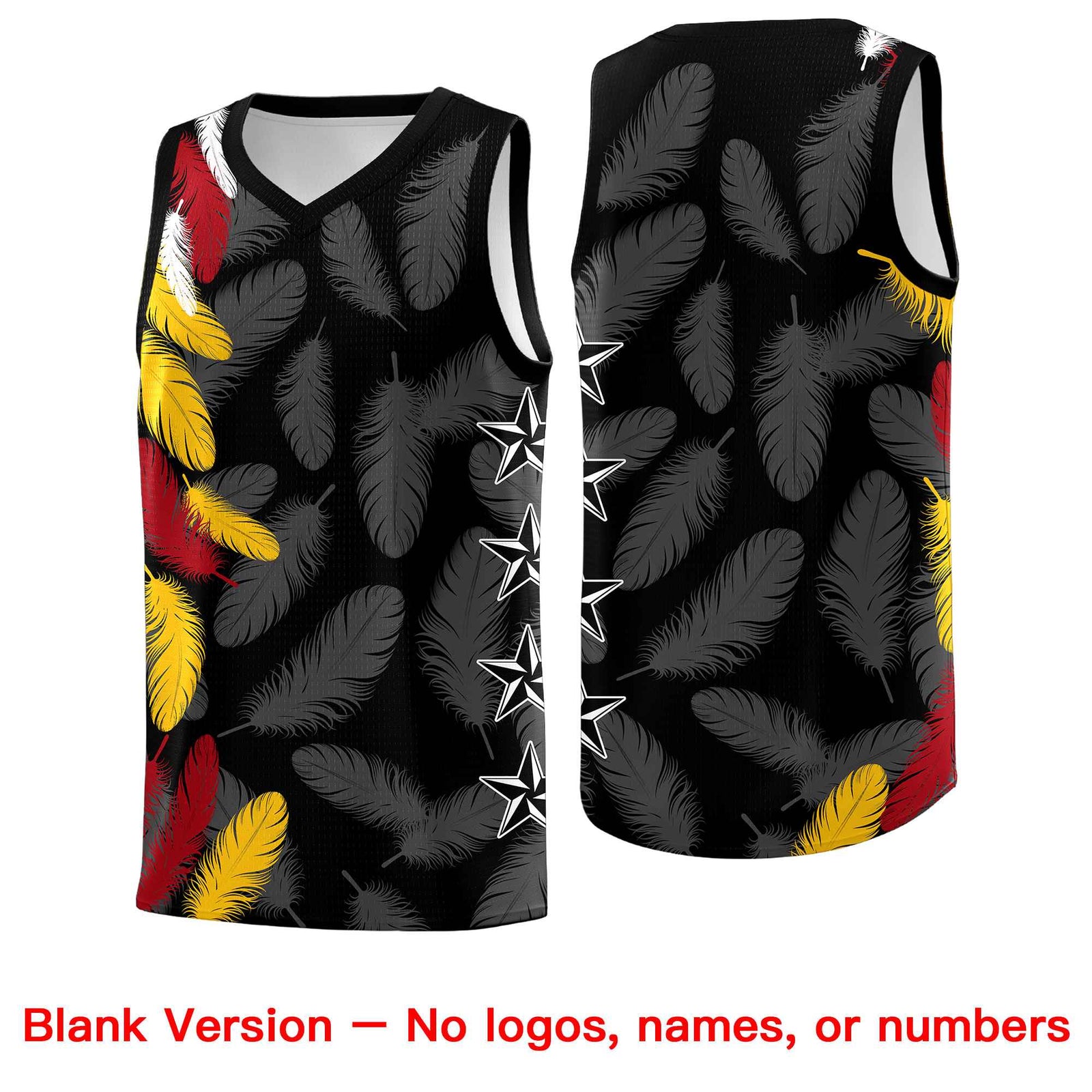 Custom Youth Basketball Jersey Navy White Feather Series Sports Uniform