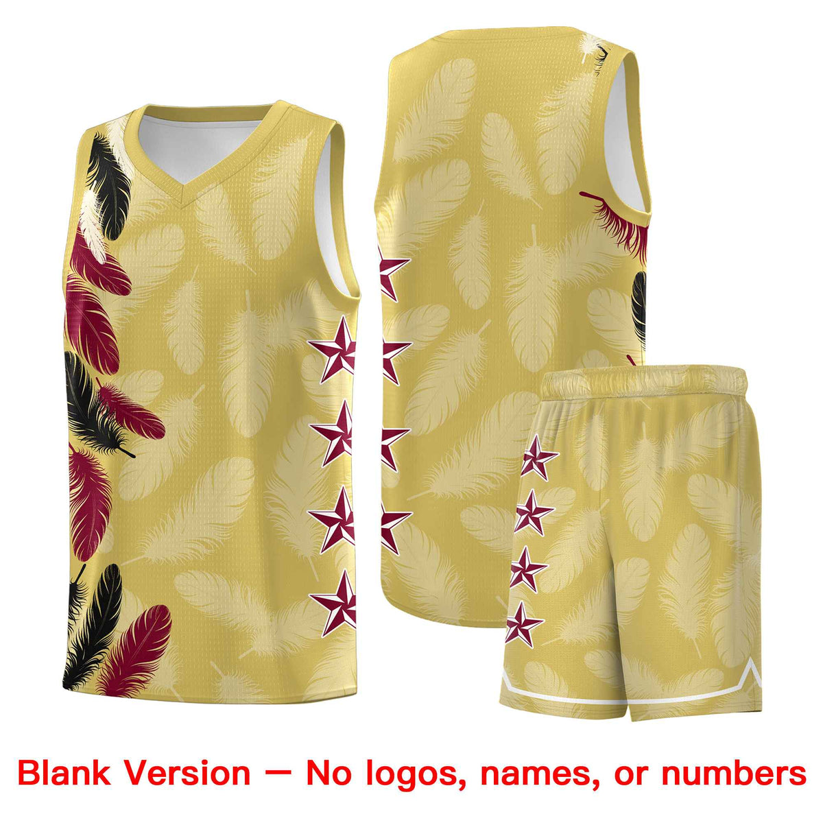 Custom Youth Basketball Jersey Navy White Feather Series Sports Uniform
