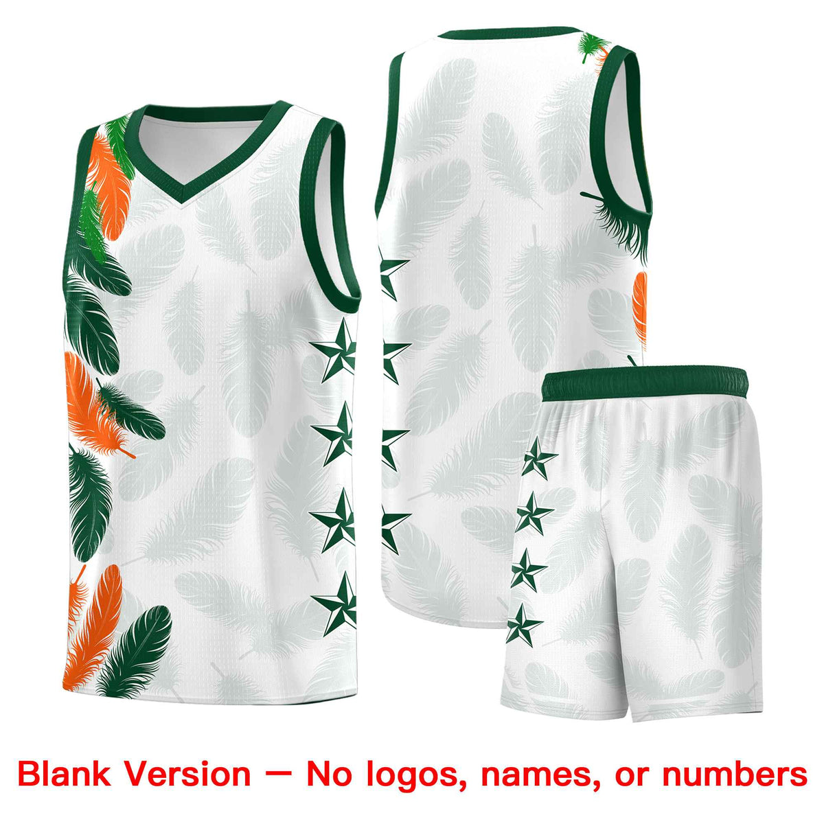 Custom Youth Basketball Jersey Navy White Feather Series Sports Uniform