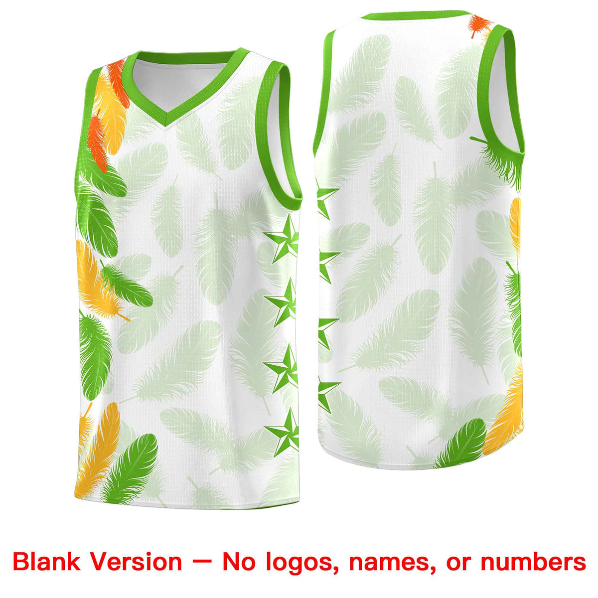Custom Youth Basketball Jersey Navy White Feather Series Sports Uniform