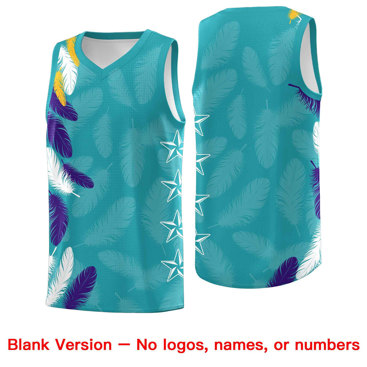 Custom Youth Basketball Jersey Navy White Feather Series Sports Uniform