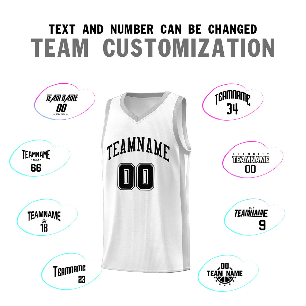 Fans-Made | Custom White Silver Classic Sets Sports Uniform Basketball Jersey ¨C Available for Reorder