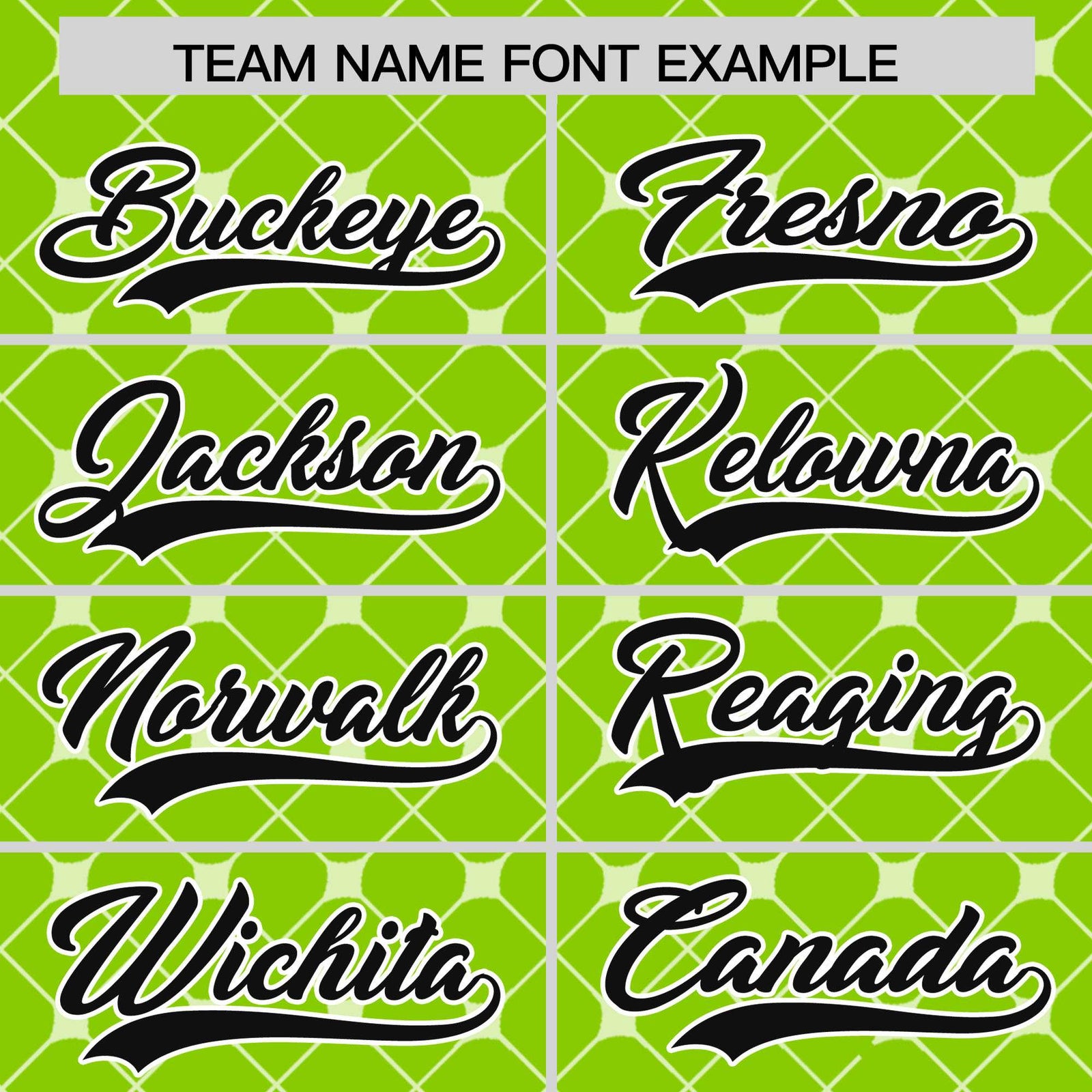 Custom Neon Green-White Plaid Design Authentic Baseball Jersey