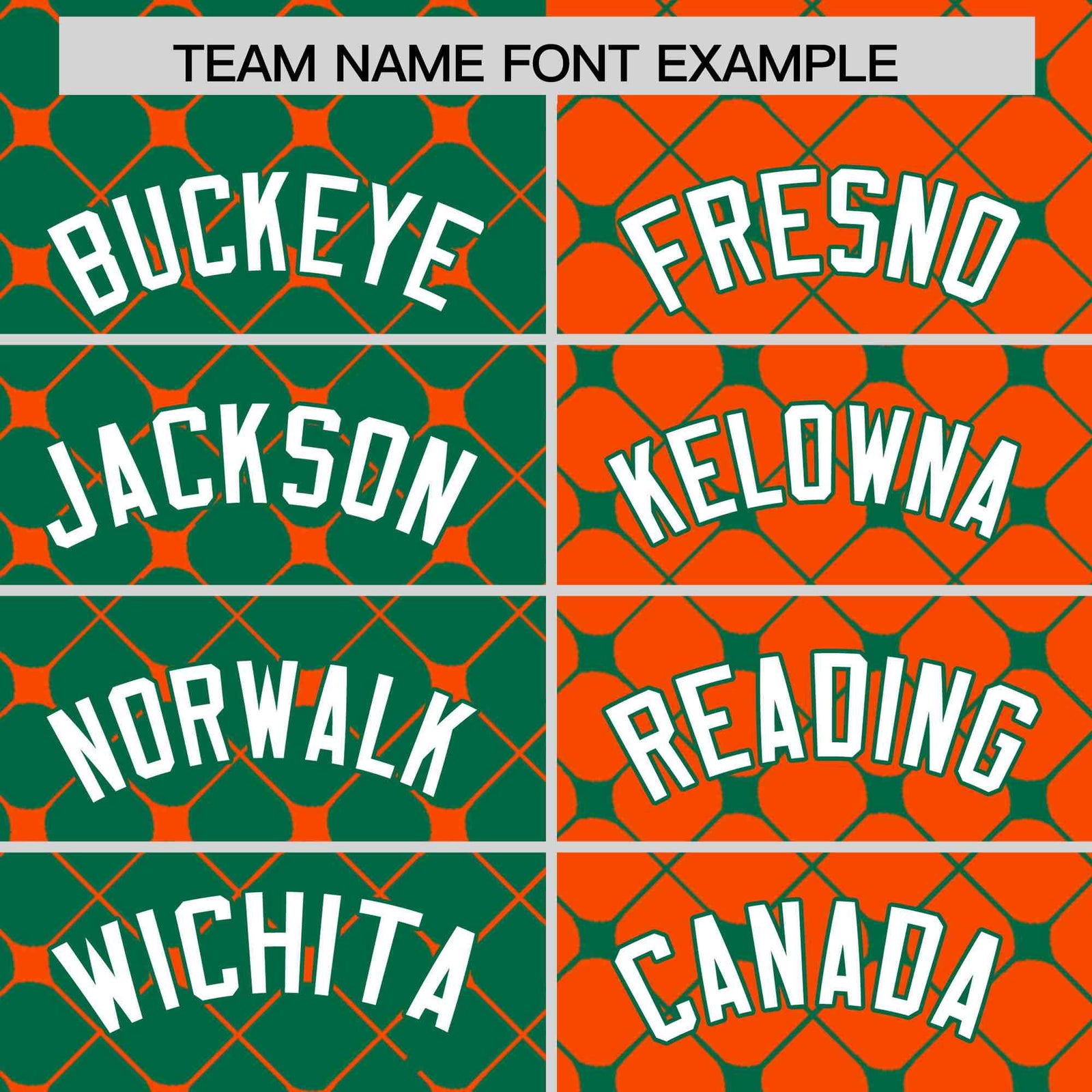 Custom Kelly Green Orange Split Fashion Plaid Design Authentic Baseball Jersey