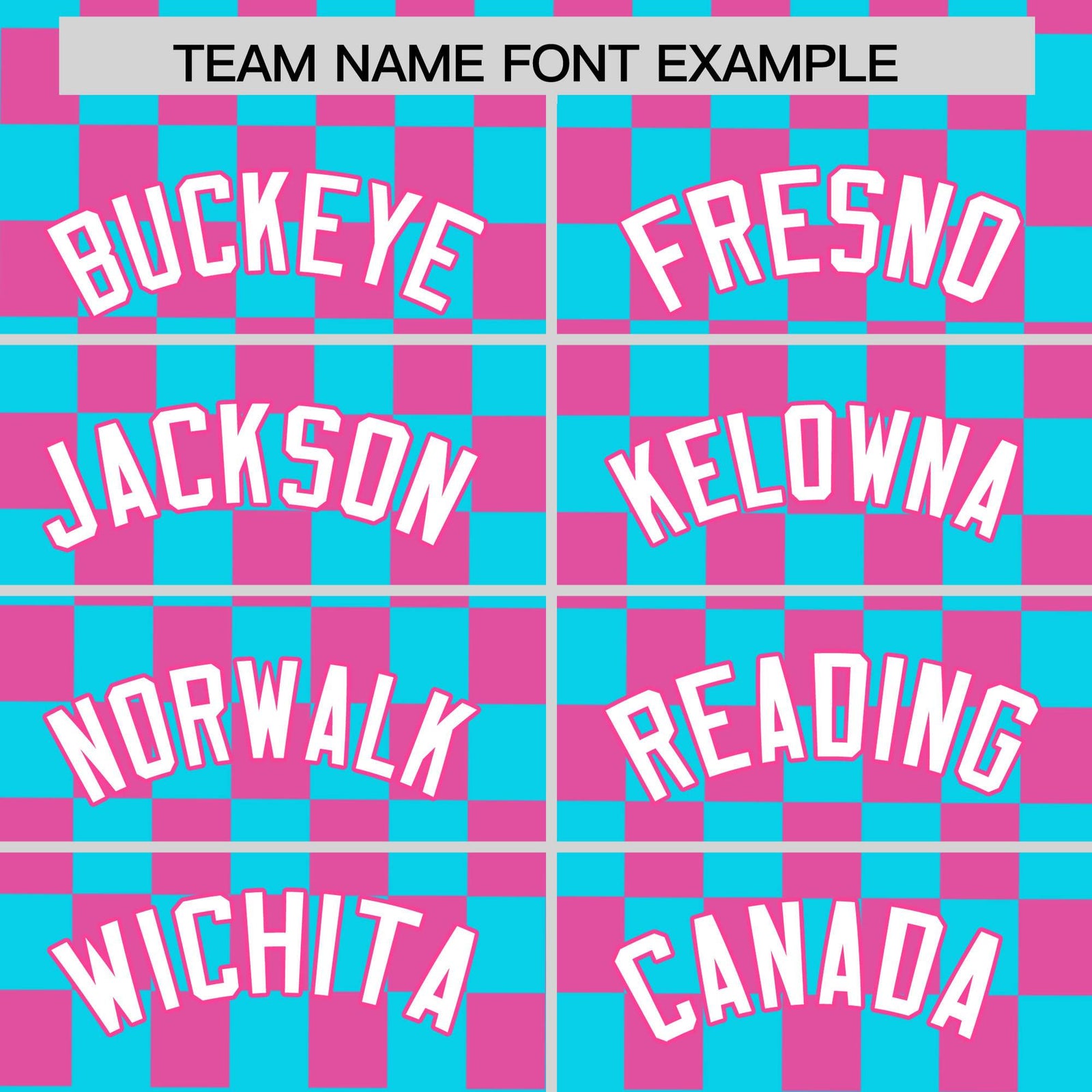 Custom Sky Blue Pink Personalized Plaid Fashion Design Authentic Baseball Jersey