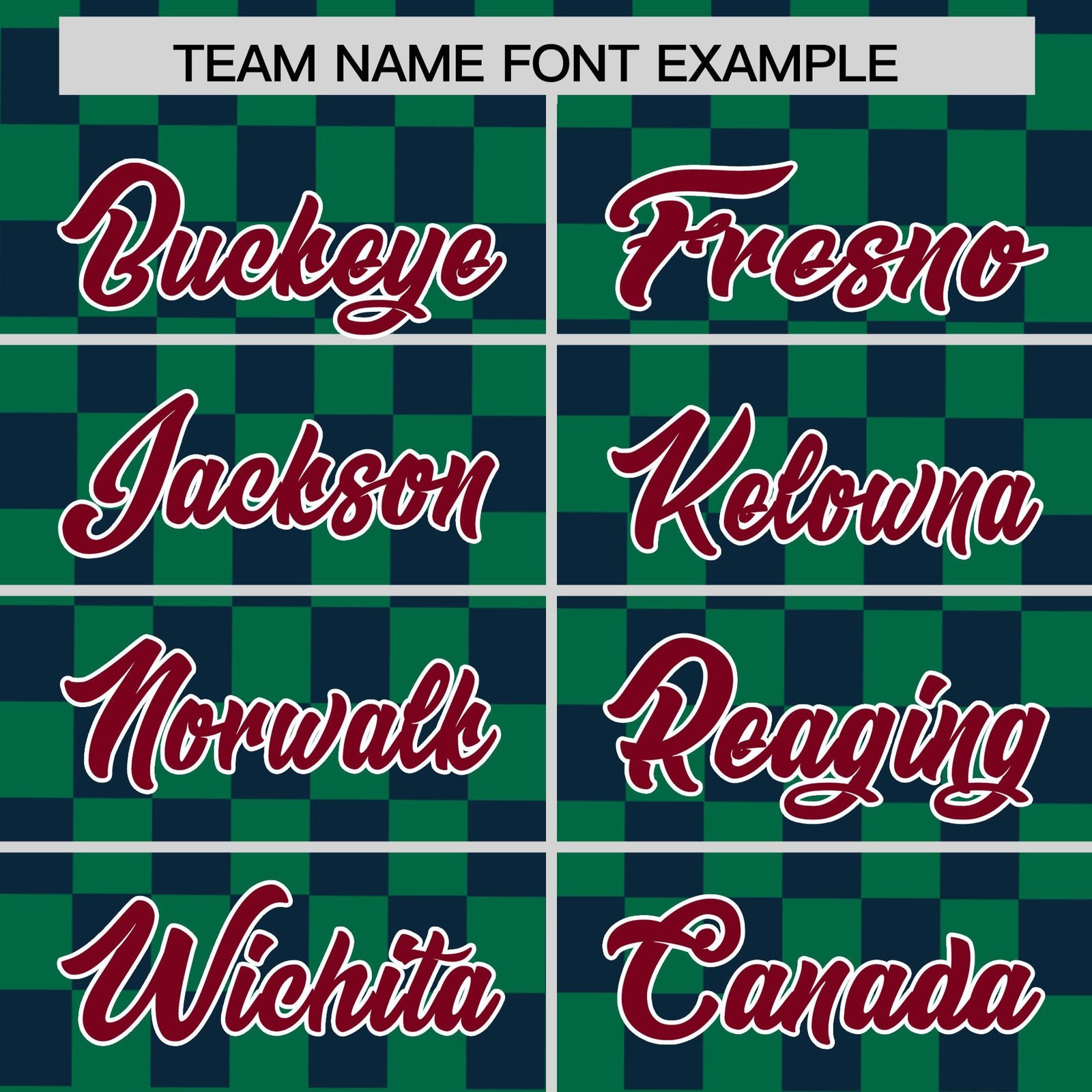 Custom Kelly Green Navy Personalized Plaid Fashion Design Authentic Baseball Jersey