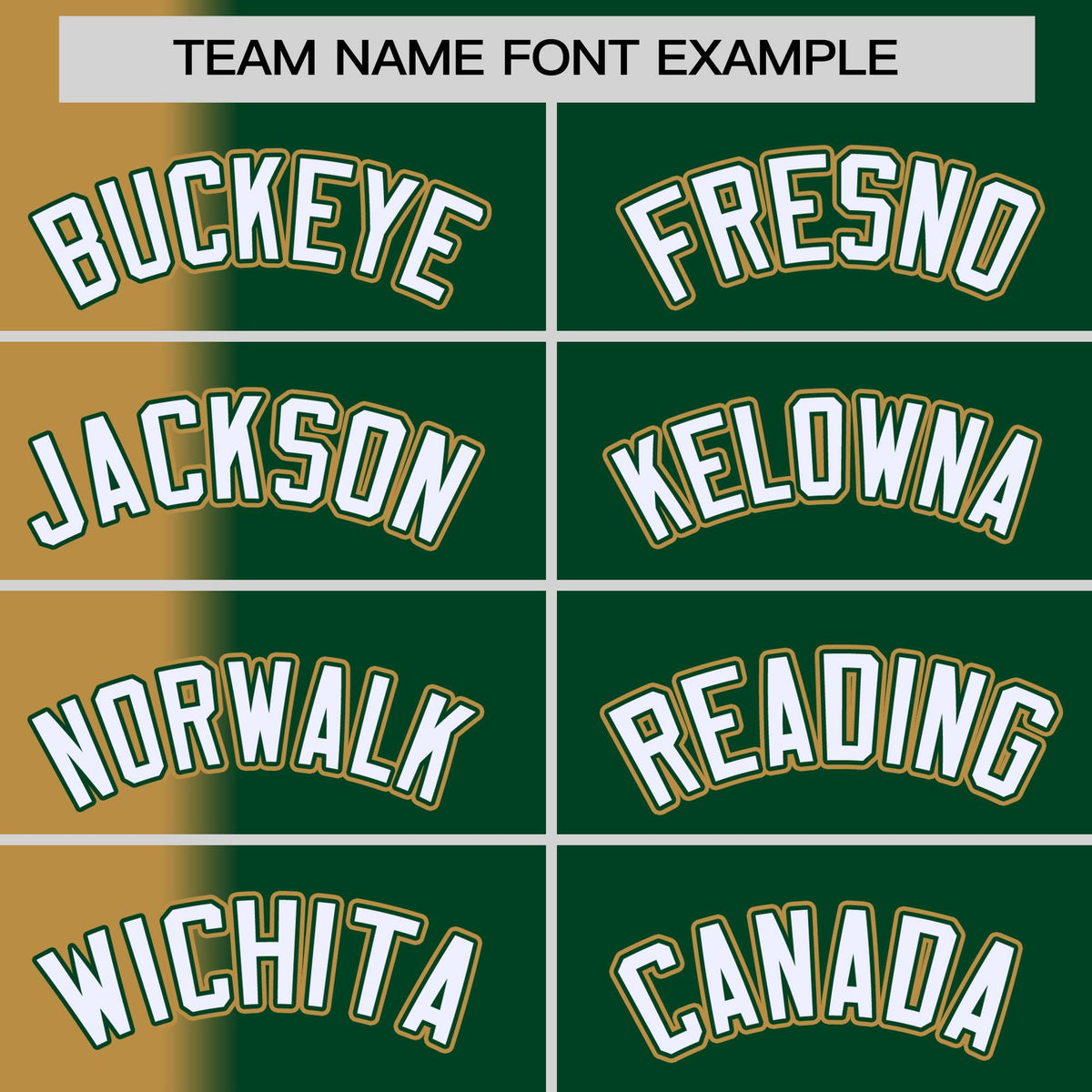 Custom Green Old Gold Pinstripe Personalized Gradient Authentic Baseball Jersey