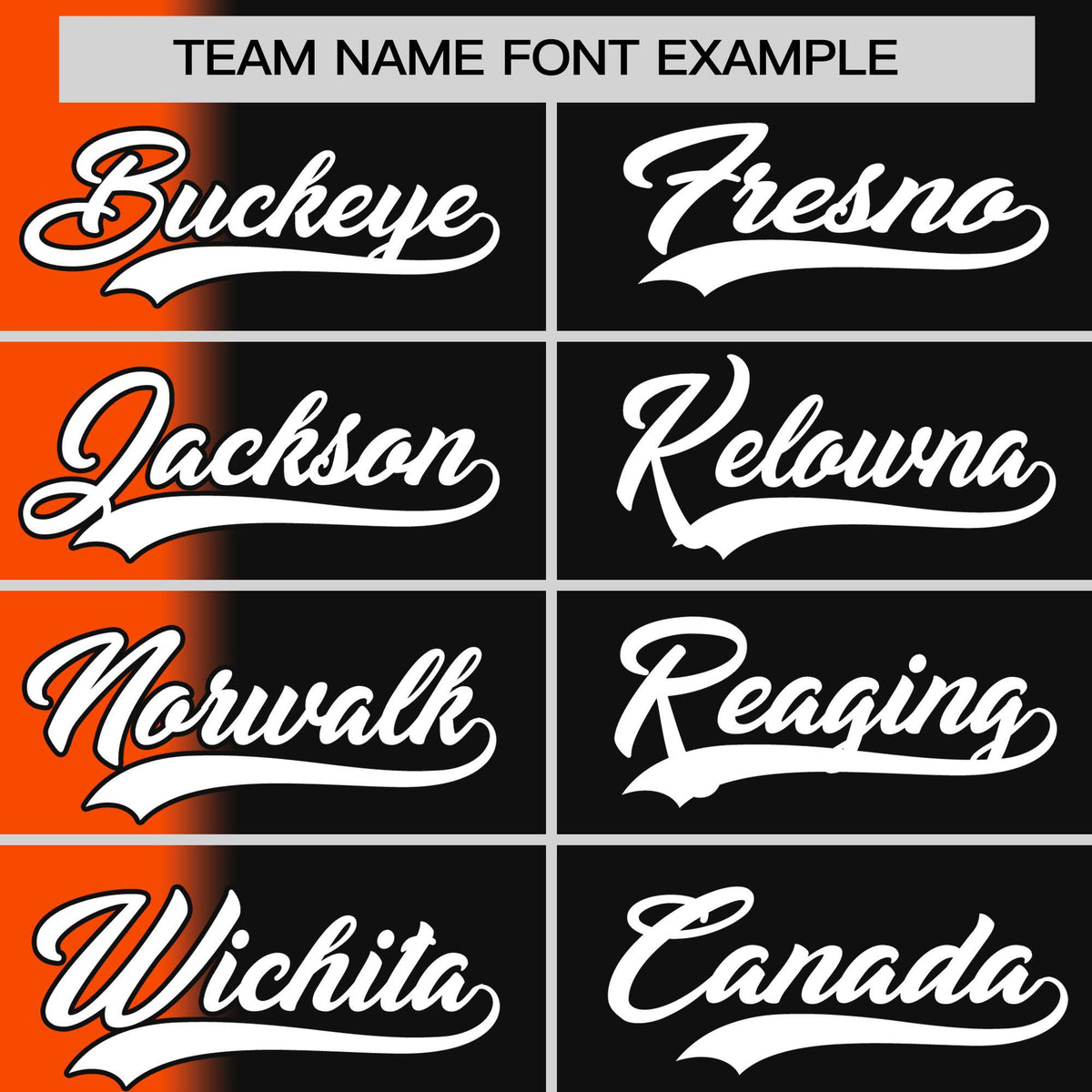 Custom Black Orange Pinstripe Personalized Gradient Authentic Baseball Jersey