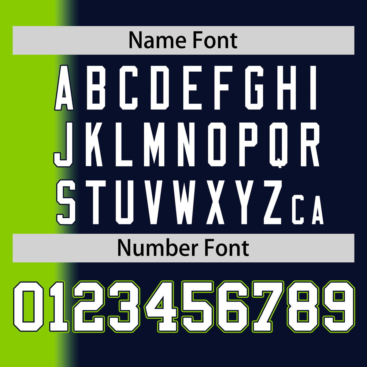 Custom Navy Neon Green Pinstripe Personalized Gradient Authentic Baseball Jersey