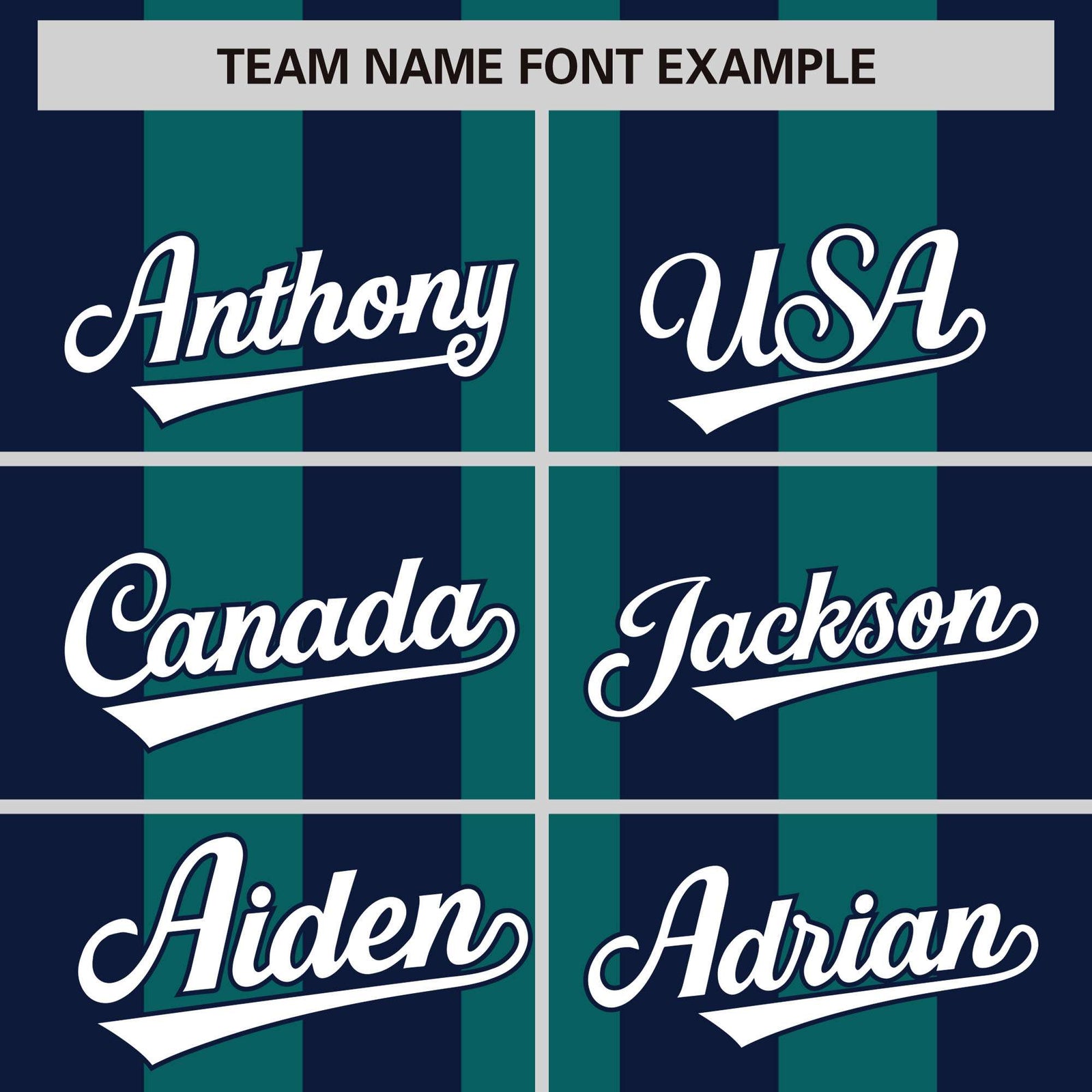 Custom Aqua Navy Thick Stripe Fashion Authentic Baseball jersey