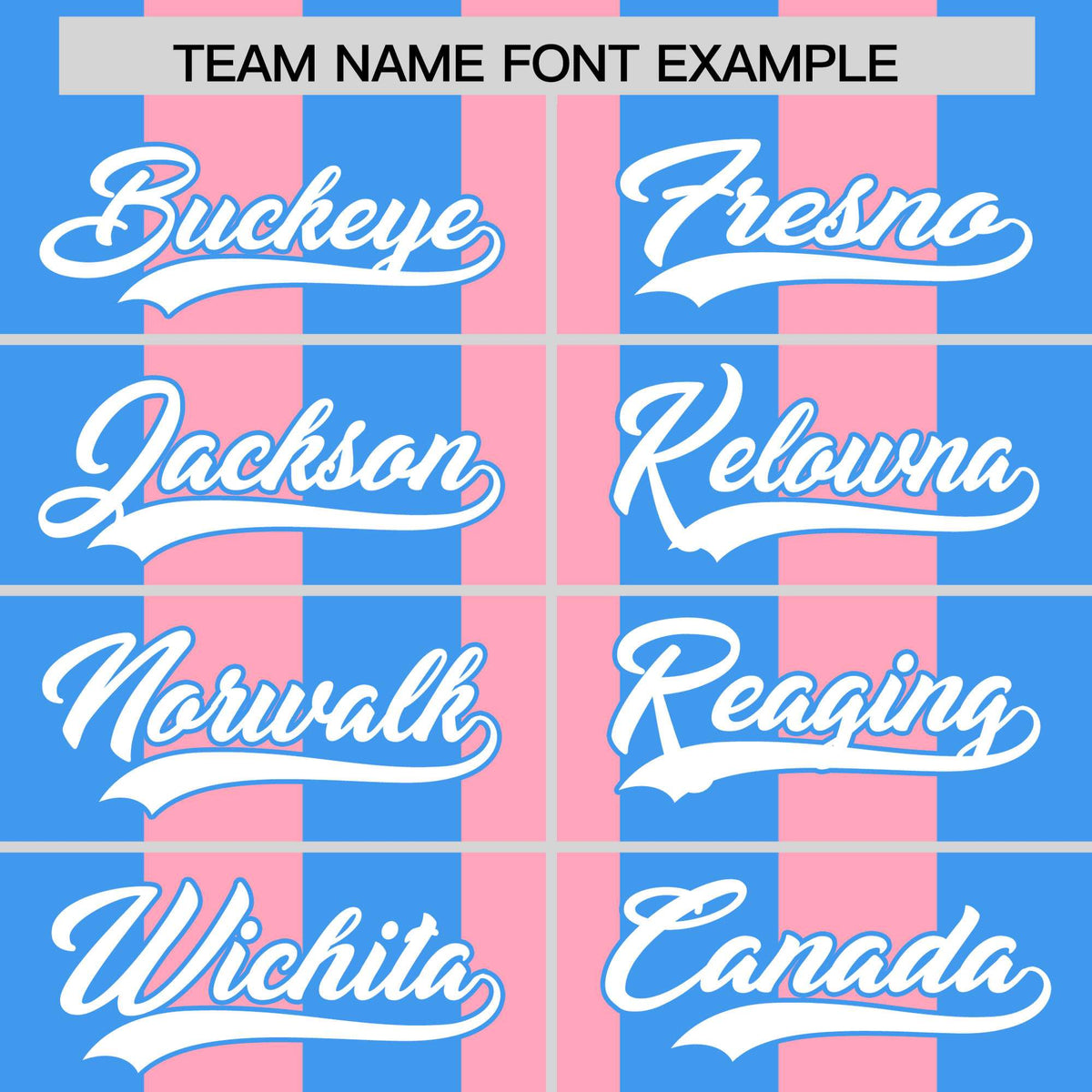 Custom Light Pink Powder Blue Thick Stripe Fashion Authentic Baseball jersey