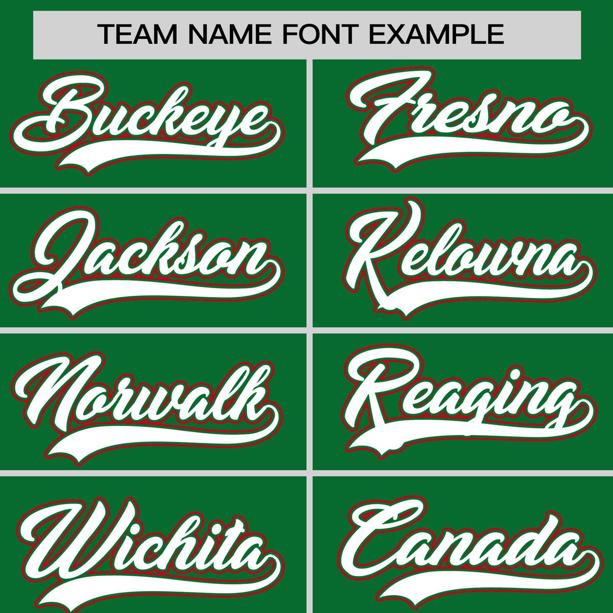 Custom Kelly Green Red-White Personalized Color Block Authentic Baseball jersey