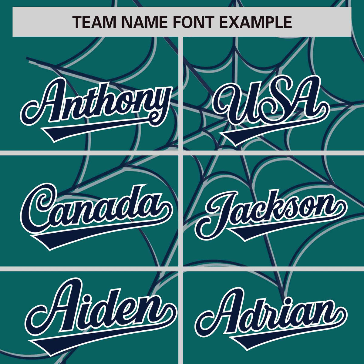 Custom Aqua-Navy Spider Web Pattern Raglan Sleeves Authentic Baseball Jersey