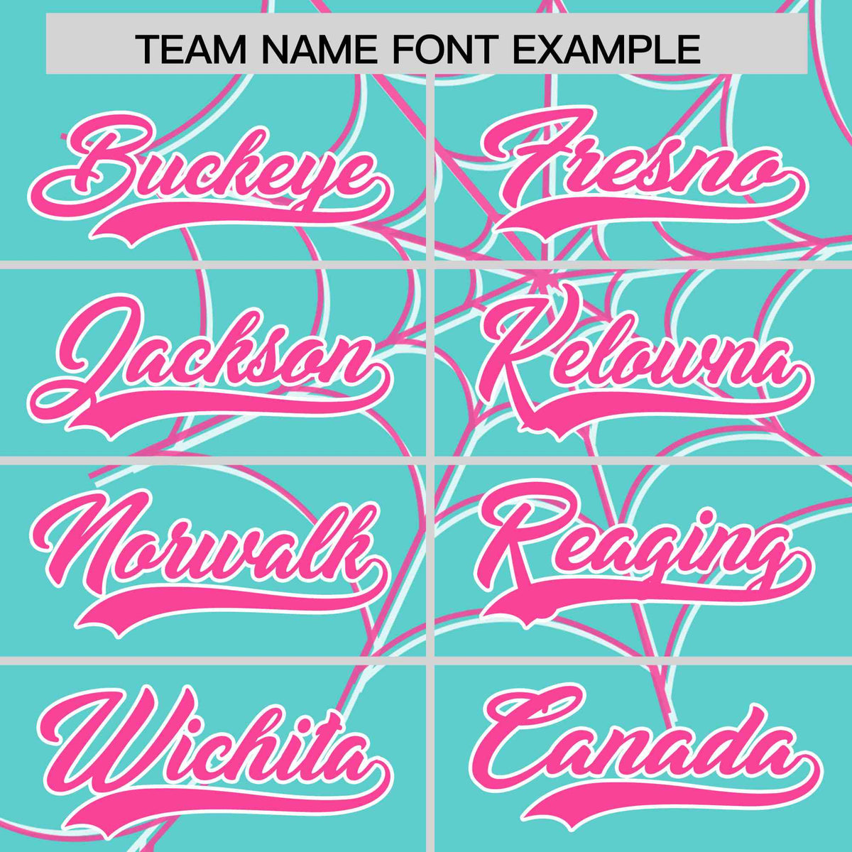 Custom Bright Green-Pink Spider Web Pattern Raglan Sleeves Authentic Baseball Jersey