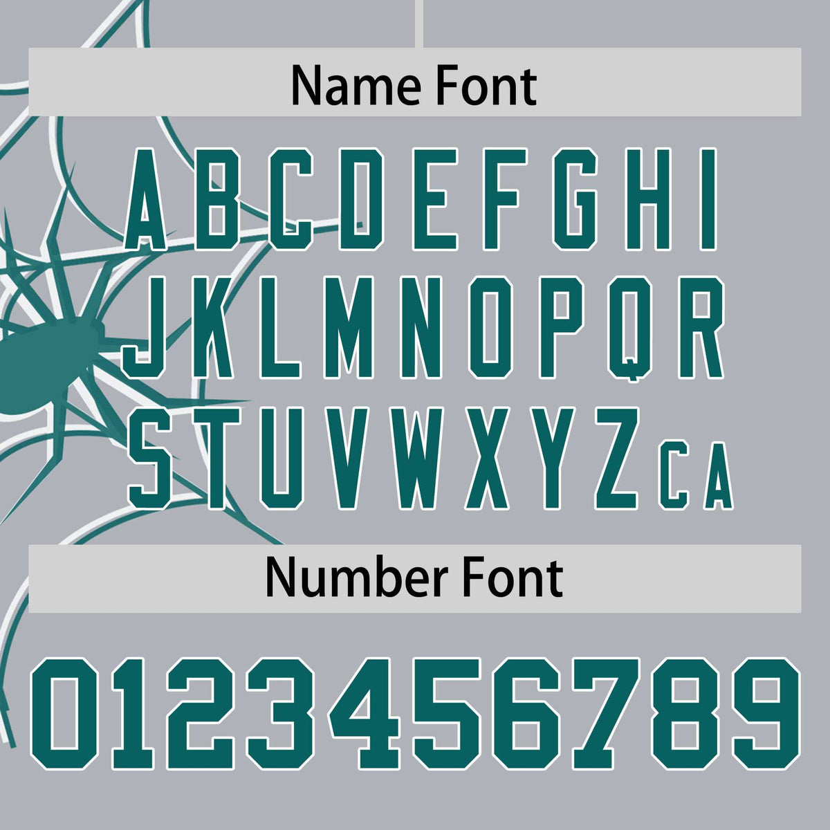 Custom Gray-Aqua Spider Web Pattern Raglan Sleeves Authentic Baseball Jersey